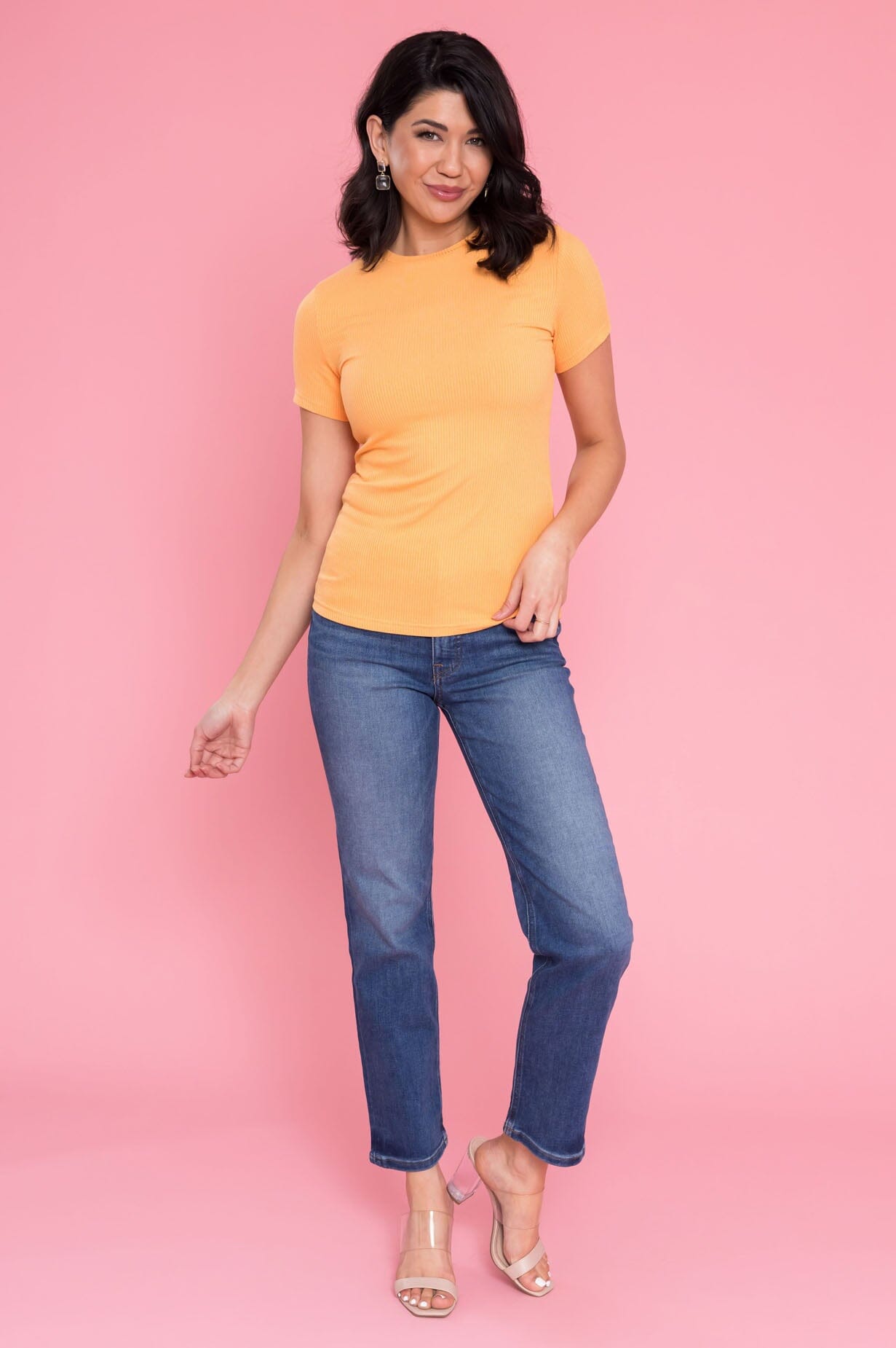 Ever So Lovely Ribbed Top Tops vendor-unknown 