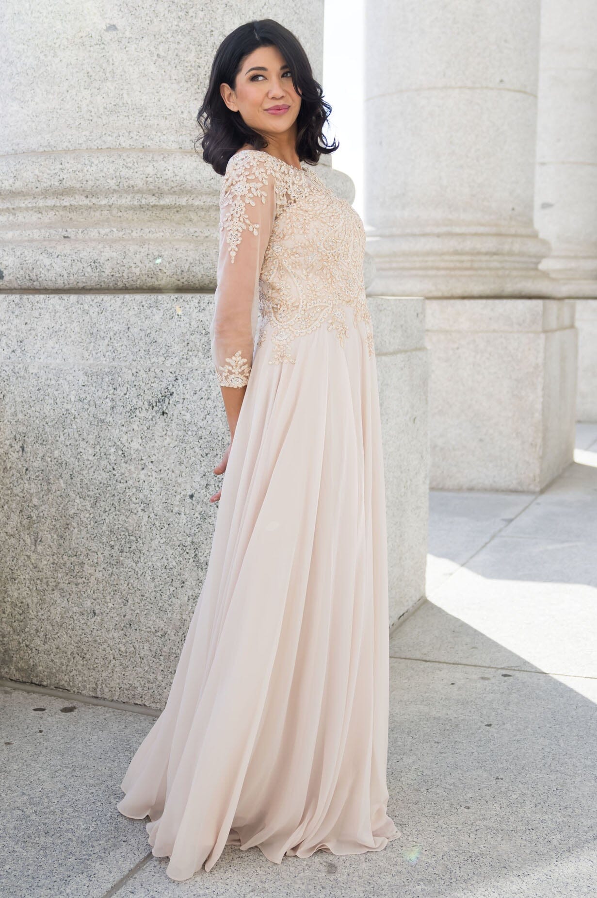 The Aurora Modest Dresses vendor-unknown 