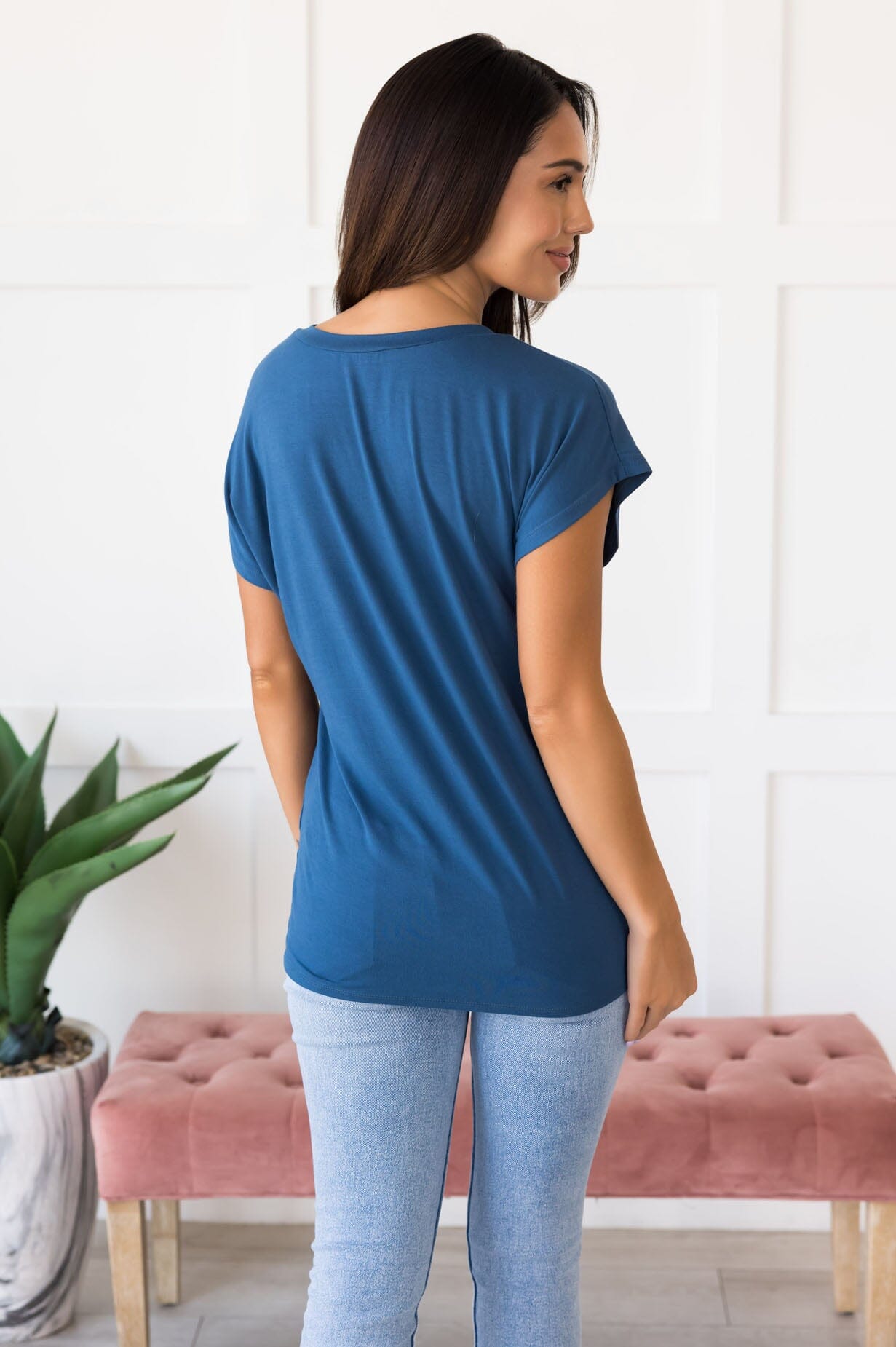 Basically Beautiful Pocket Tee NeeSee's Dresses 