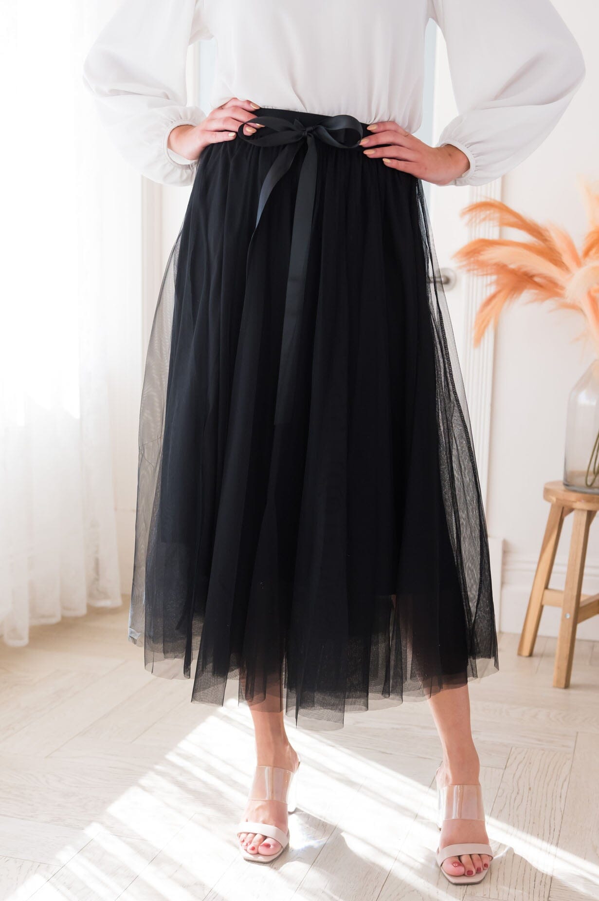 Forever Soulmates Modest Tulle Skirt Skirts vendor-unknown 