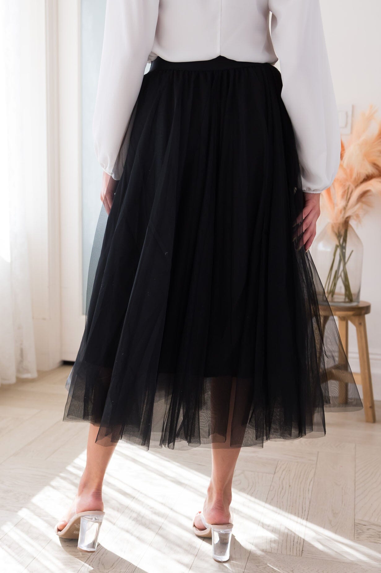 Forever Soulmates Modest Tulle Skirt Skirts vendor-unknown 