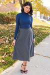 Charming As Ever Modest Circle Skirt Skirts vendor-unknown