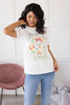 Like A Flower Tee Modest Dresses vendor-unknown