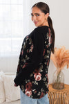 Blushing & Beautiful Modest Floral Top NeeSee's Dresses