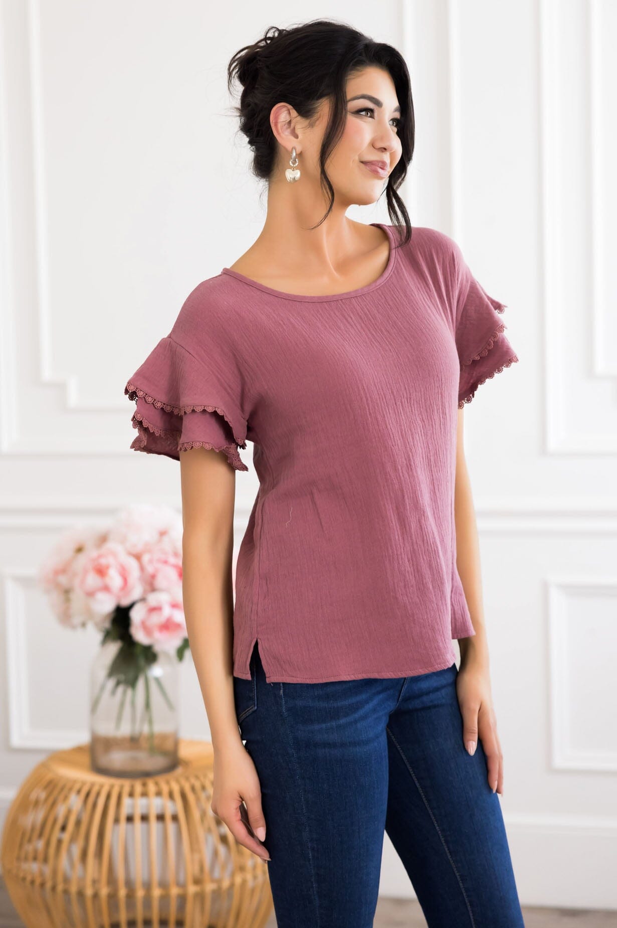 Saturdays Are For Fun Blouse Tops vendor-unknown 