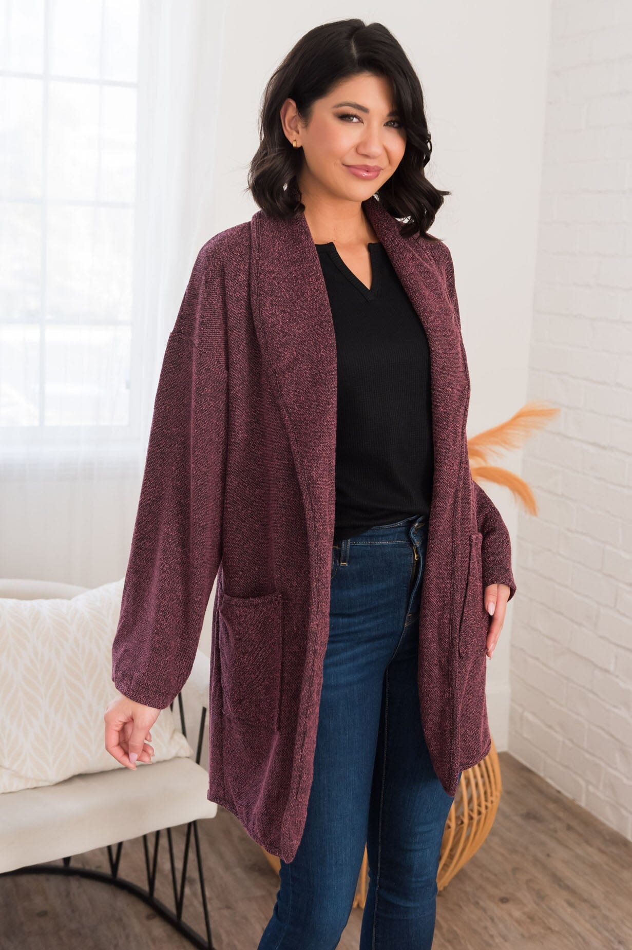 Focusing On Gratitude Modest Jacket Modest Dresses vendor-unknown 