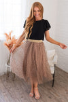 Connect the Dots Modest Tulle Skirt NeeSee's Dresses