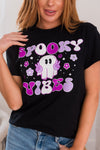 Spooky Vibes Modest Graphic Tee Modest Dresses vendor-unknown