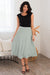 Charming As Ever Modest Circle Skirt