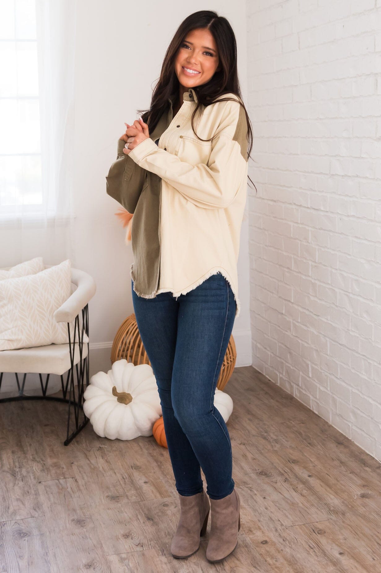 Memories Are Forever Modest Shacket Modest Dresses vendor-unknown 