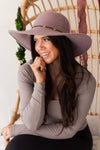 Happy As Can Be Wide Brim Hat Accessories & Shoes Leto Accessories