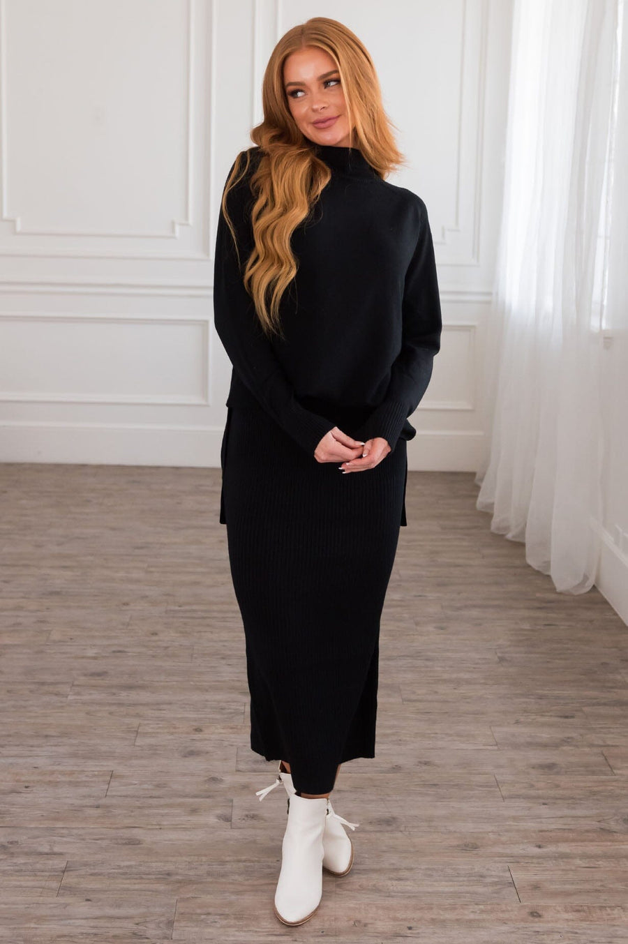 Love and Beyond Modest Sweater Skirt