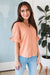 Just Peachy Modest Blouse