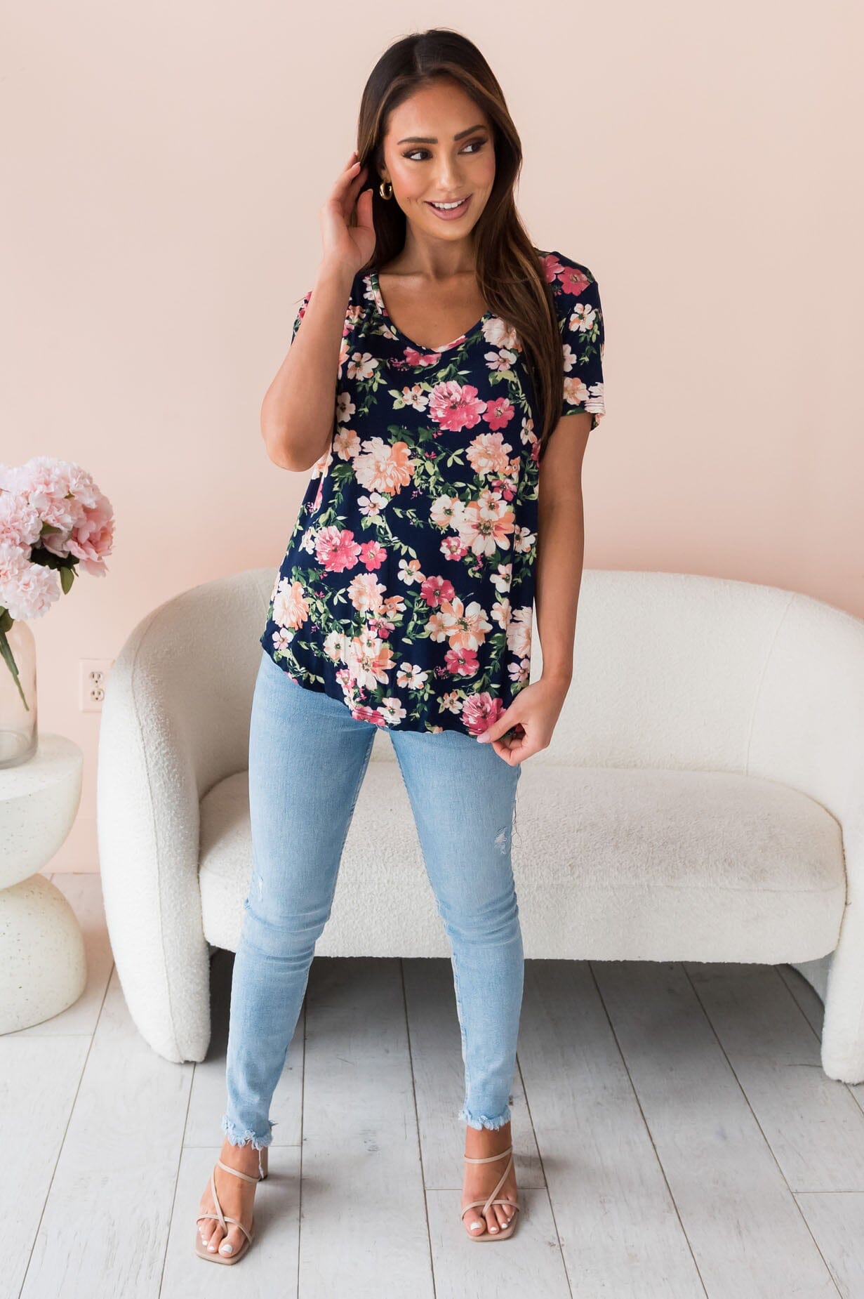 Beauty Abounds Modest Top Tops vendor-unknown 