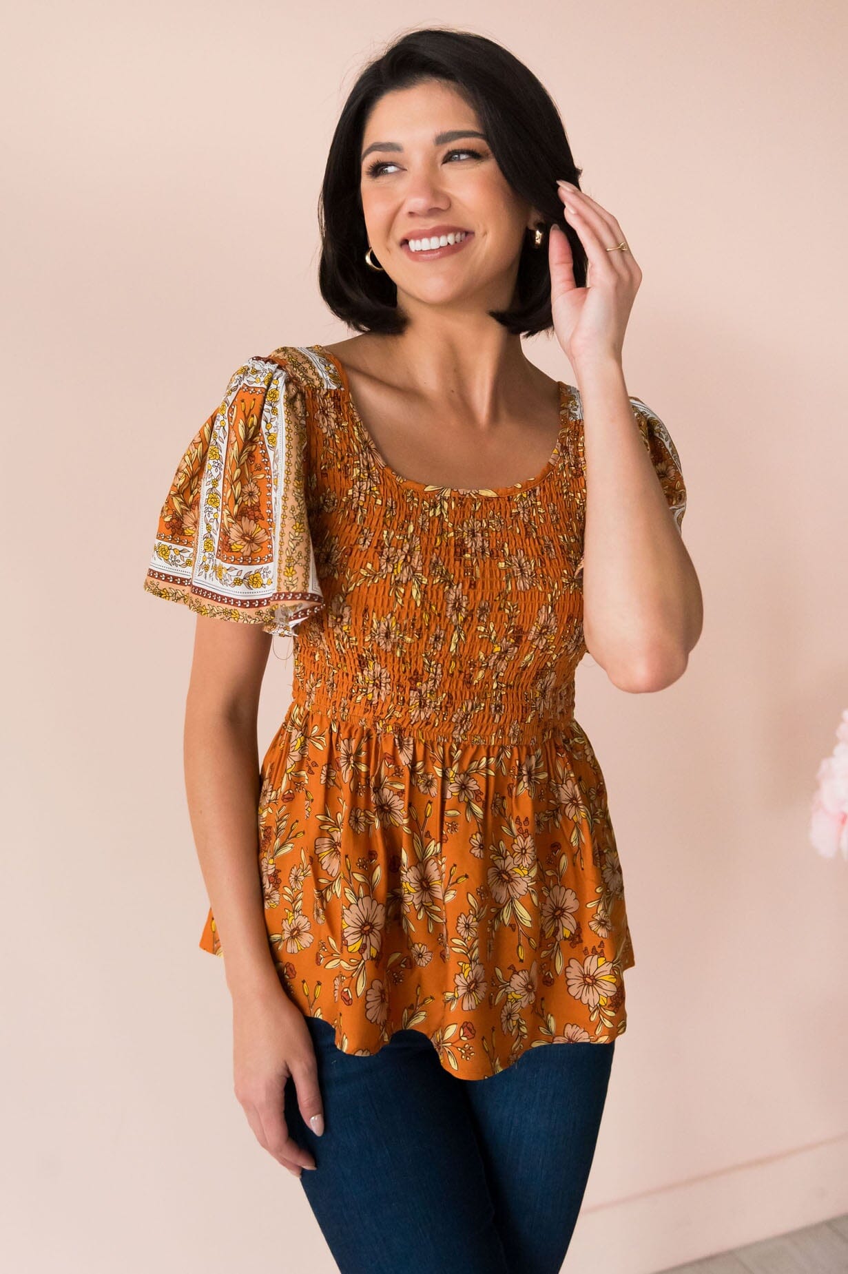 What A Surprise Modest Blouse Modest Dresses vendor-unknown 