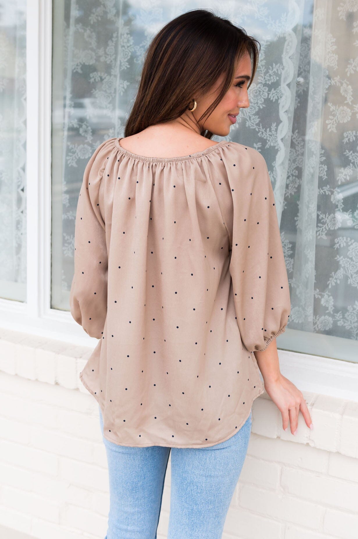 Always The Right Time Modest Blouse Tops vendor-unknown 