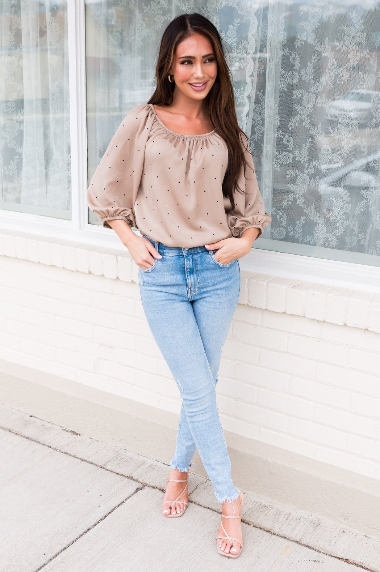 Always The Right Time Modest Blouse Tops vendor-unknown 