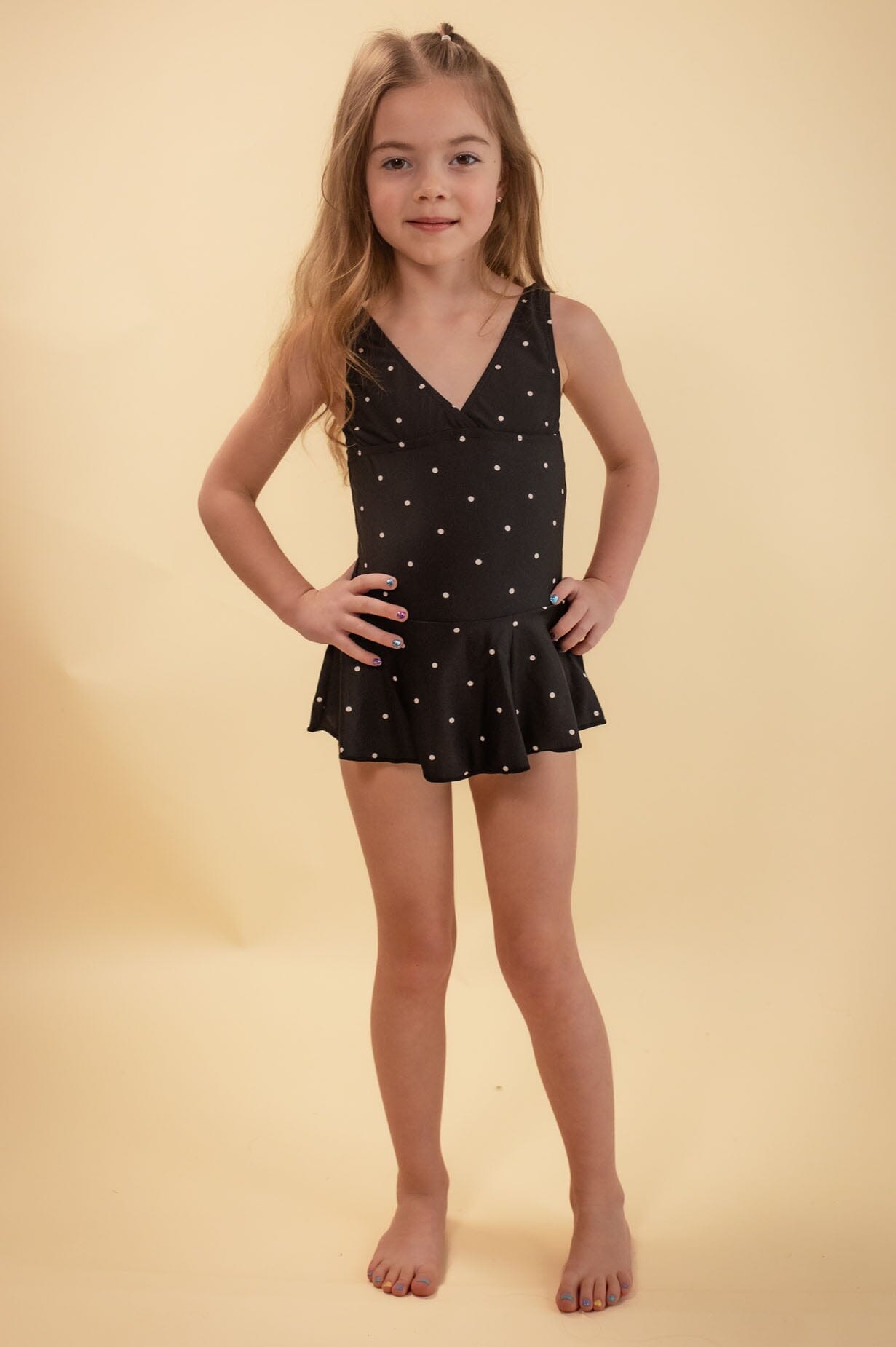 Little Polka Dot Beauty One Piece Modest Dresses vendor-unknown 