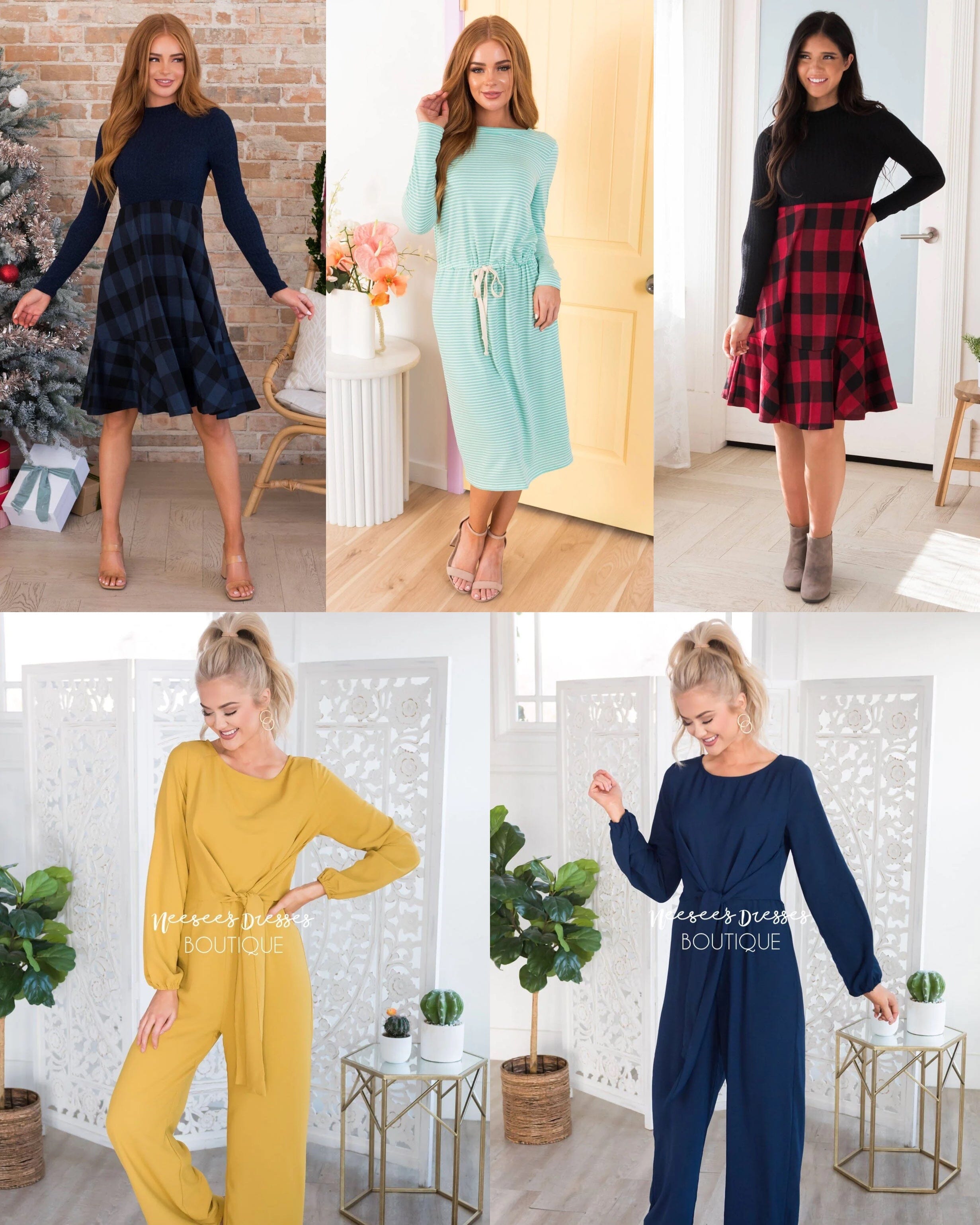 FREE Shop Small Saturday Dress Modest Dresses vendor-unknown 