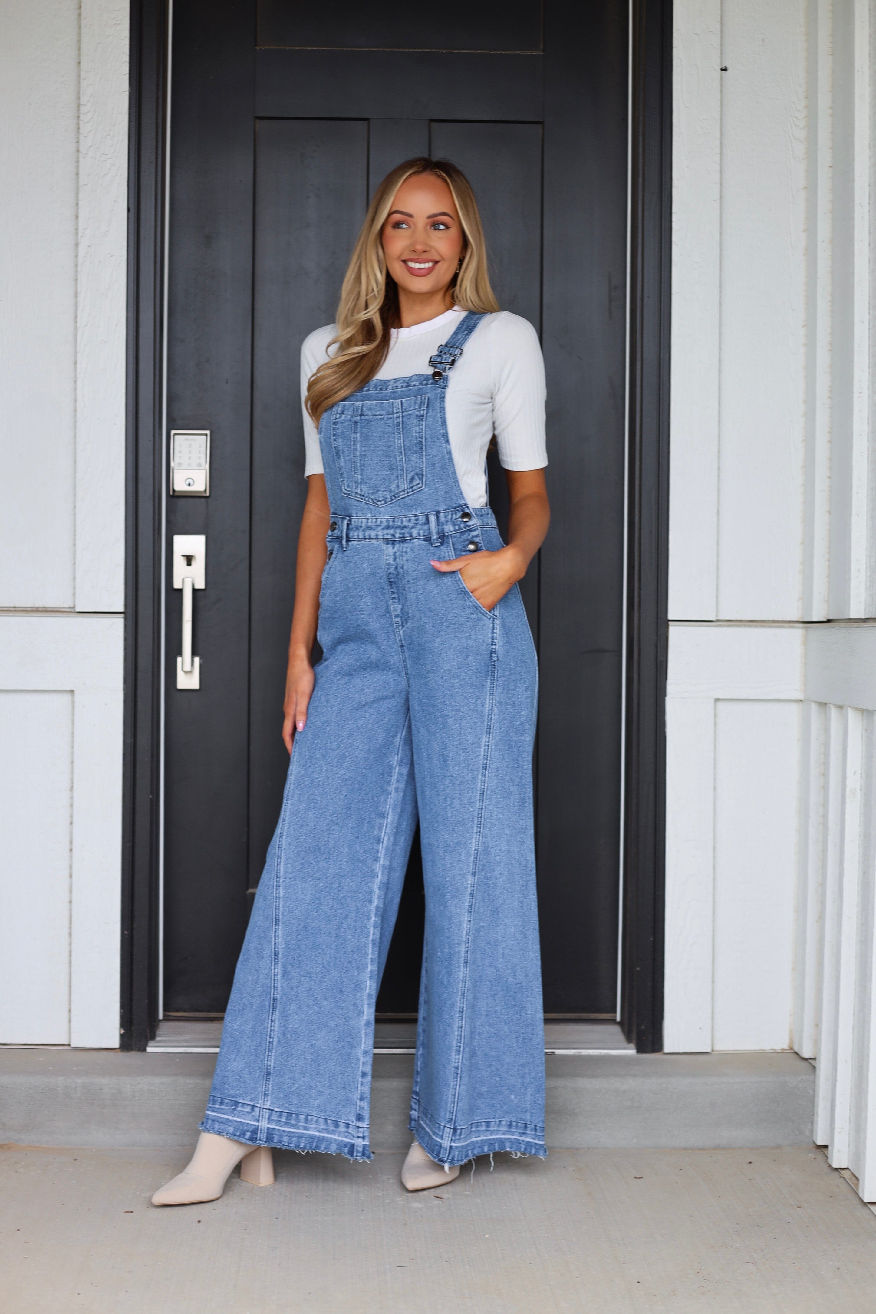 The River Denim Overalls