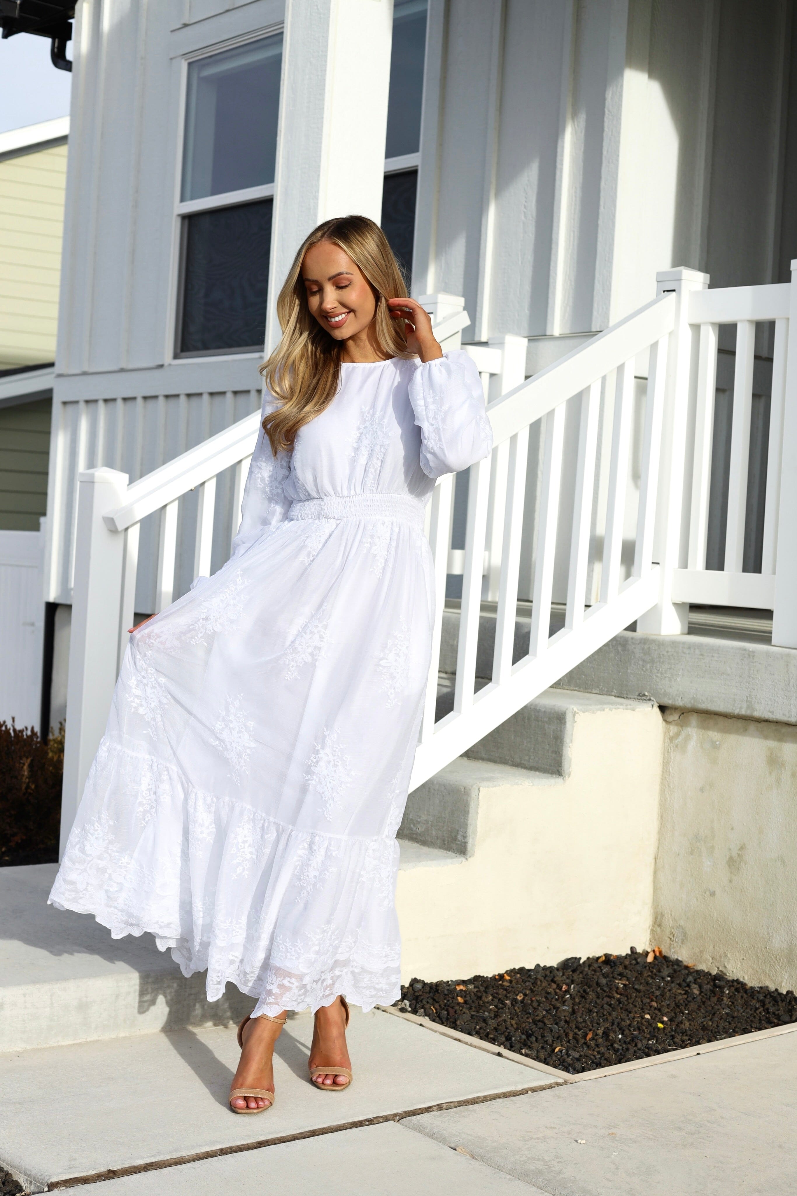 The Deborah Modest Dresses vendor-unknown 