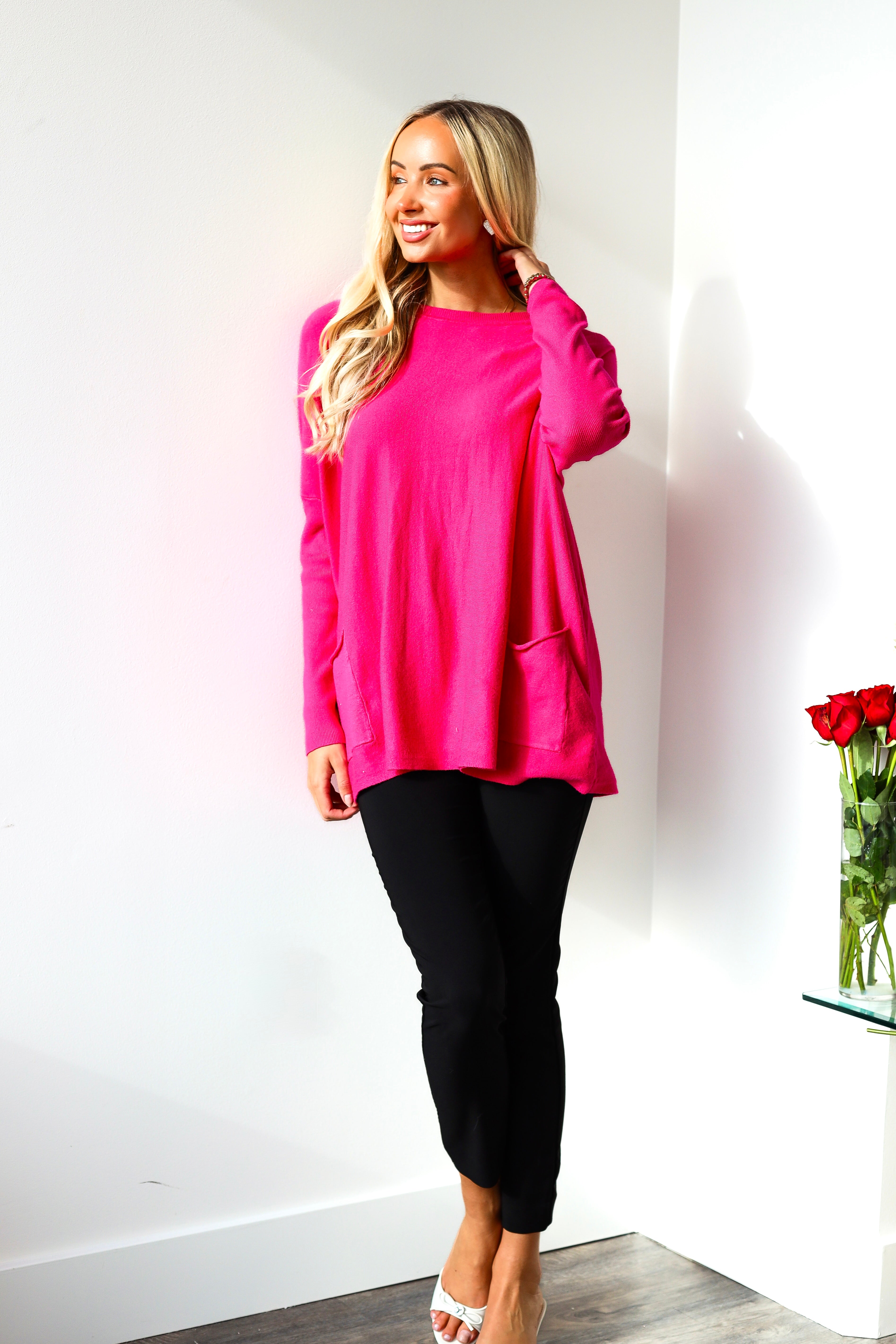 Casual Chic Modest Oversize Sweater