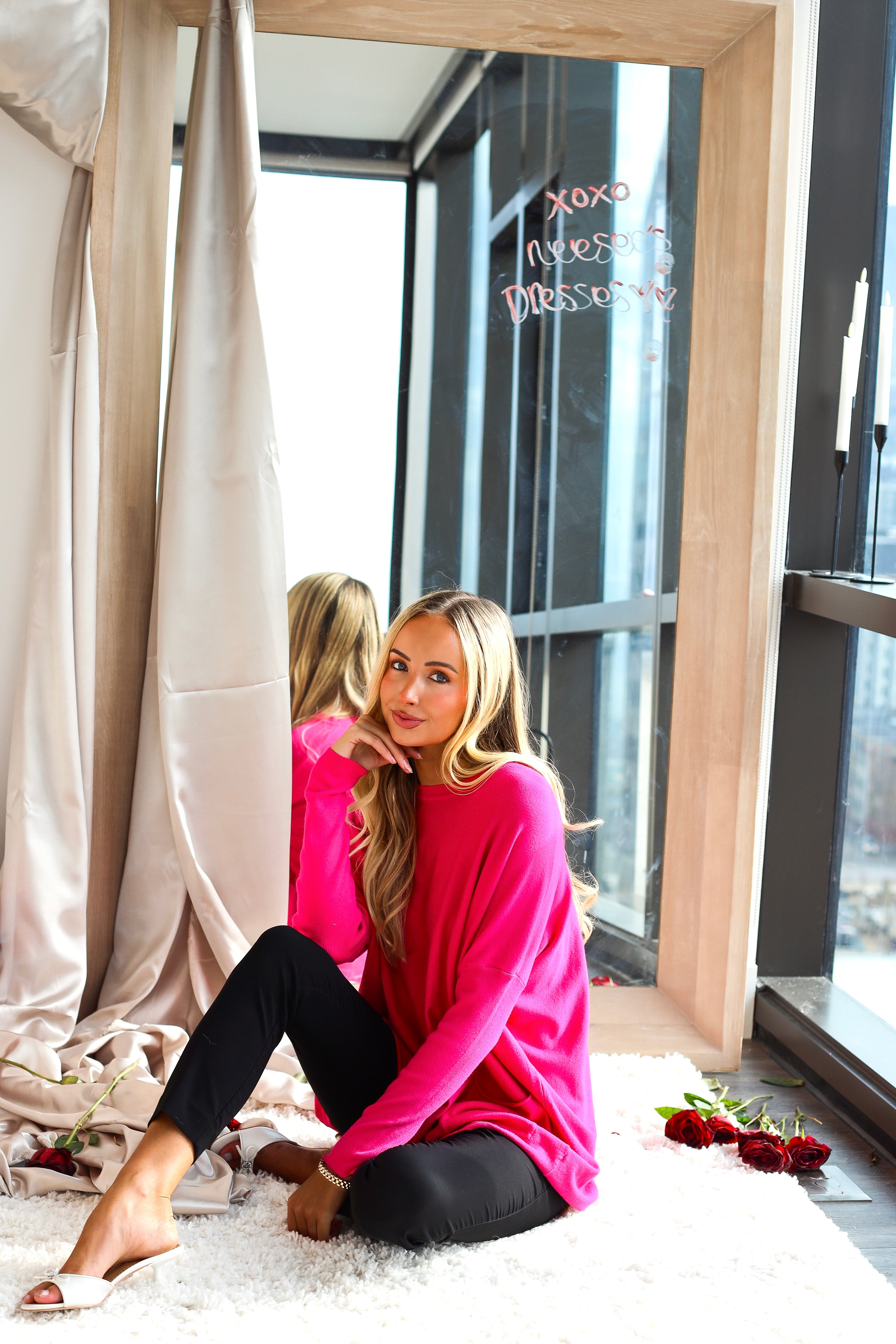 Casual Chic Modest Oversize Sweater