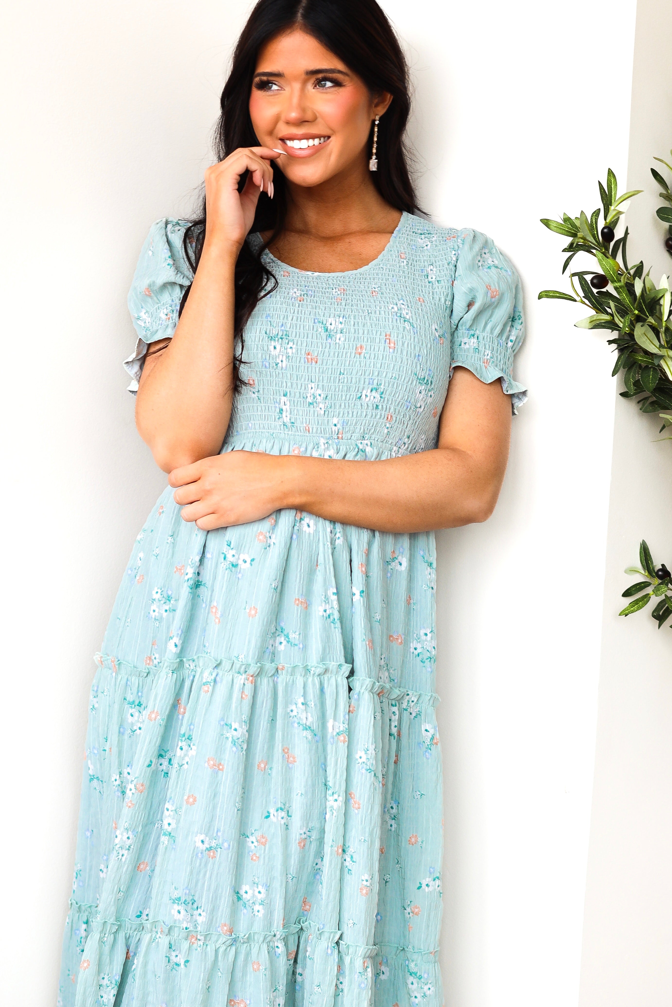 The McCall Modest Tier Dress