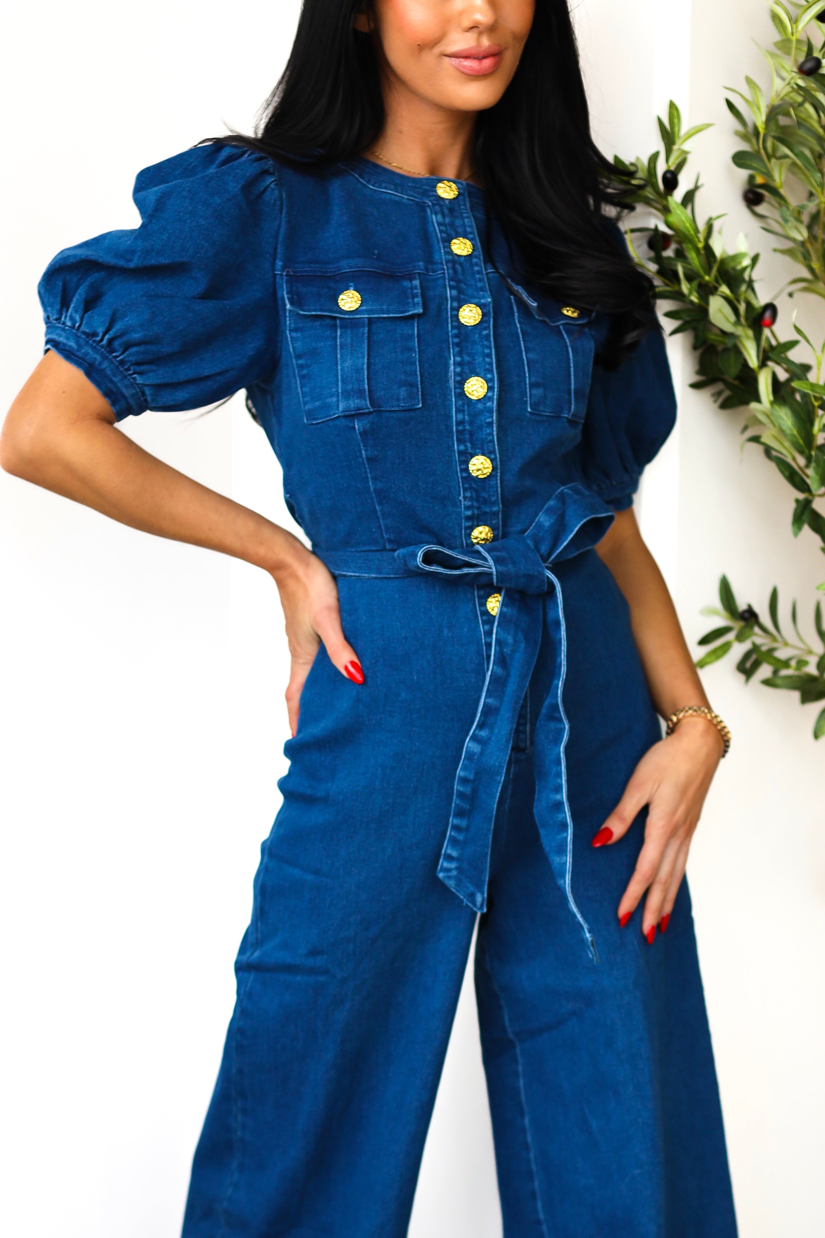 The Indigo Jumpsuit