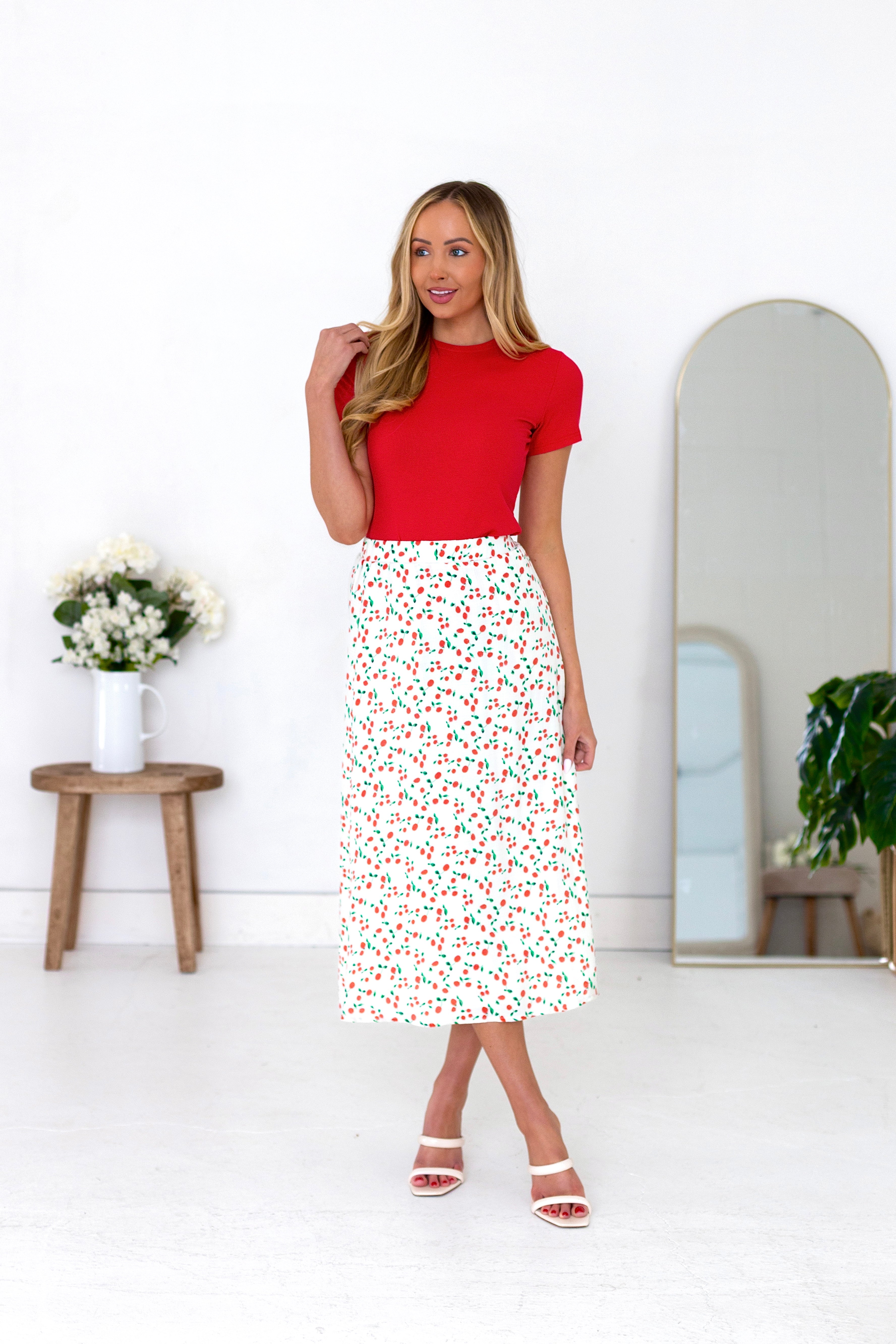 Unmatched Beauty Textured Skirt