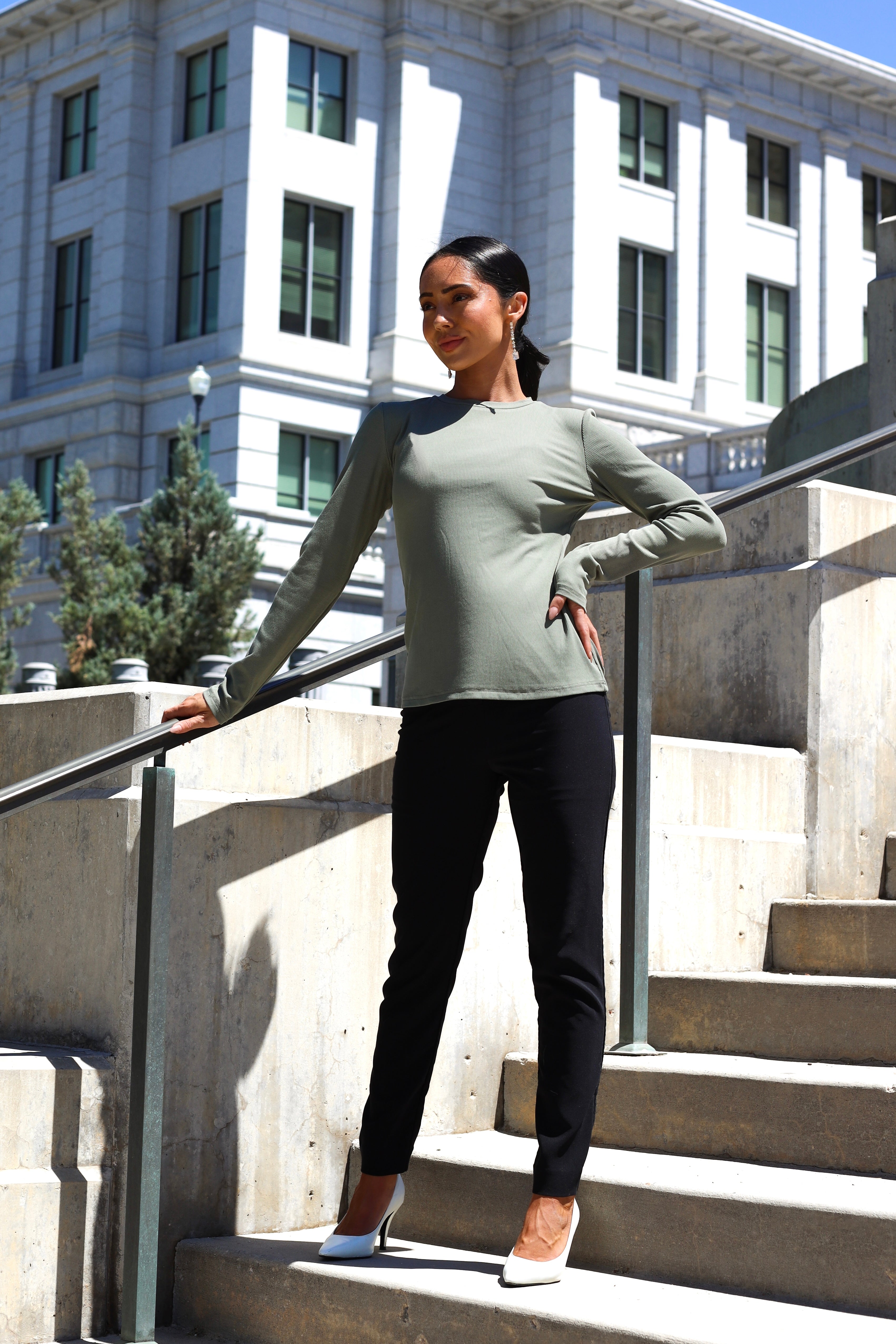 Dreaming For Days High Neck Tee