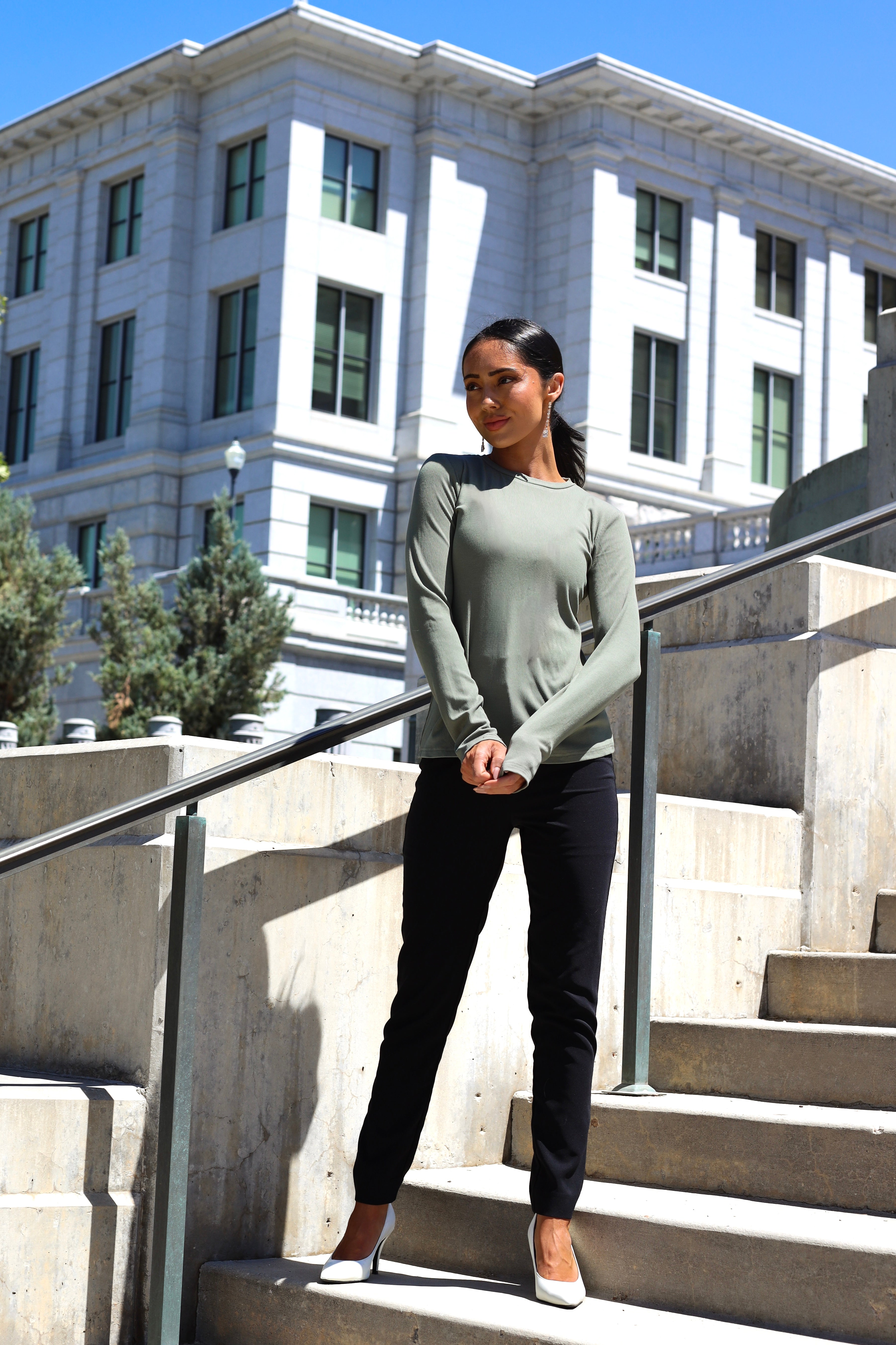 Dreaming For Days High Neck Tee