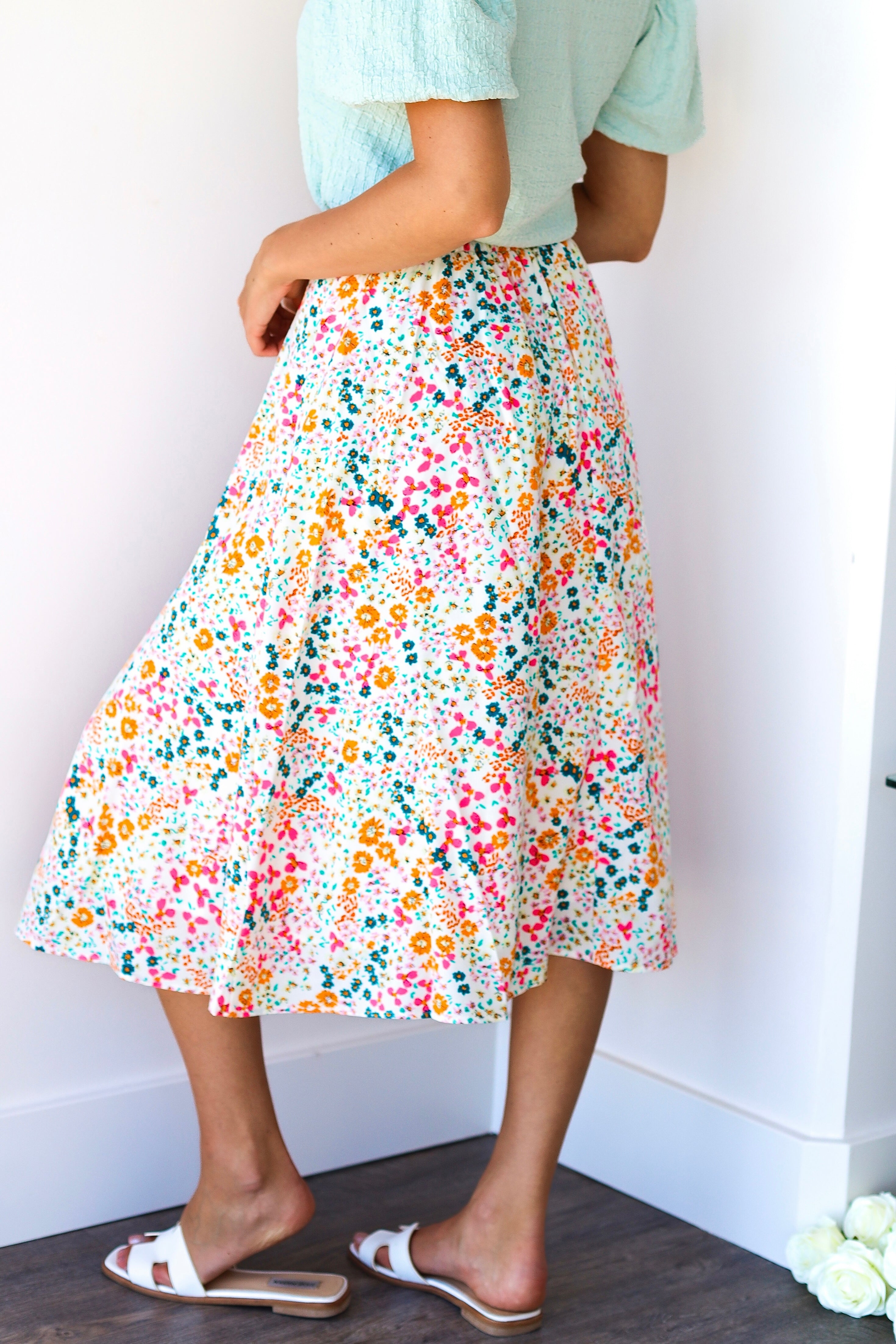 Sunset Ready Slip Skirt