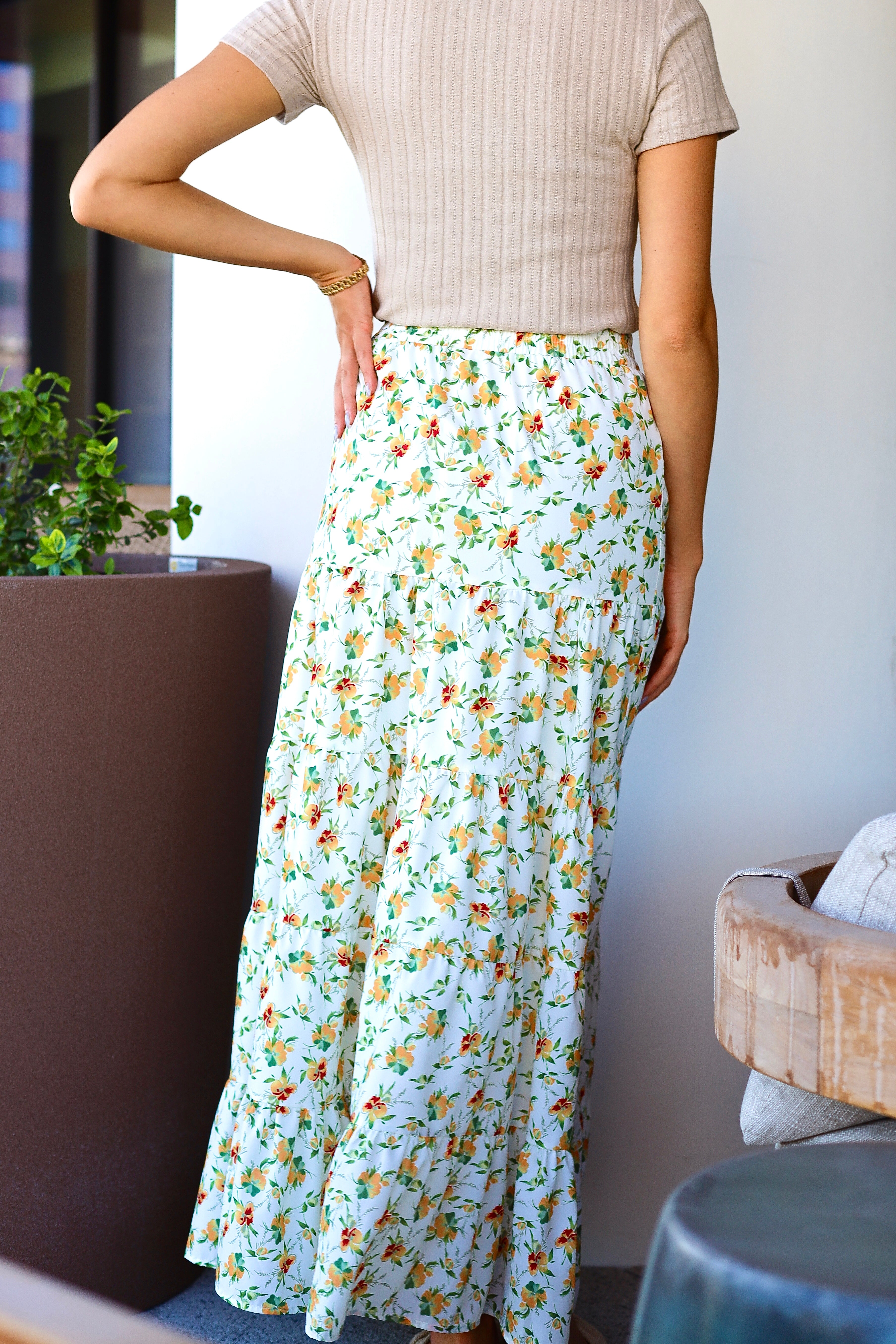 Circular Maxi Skirt