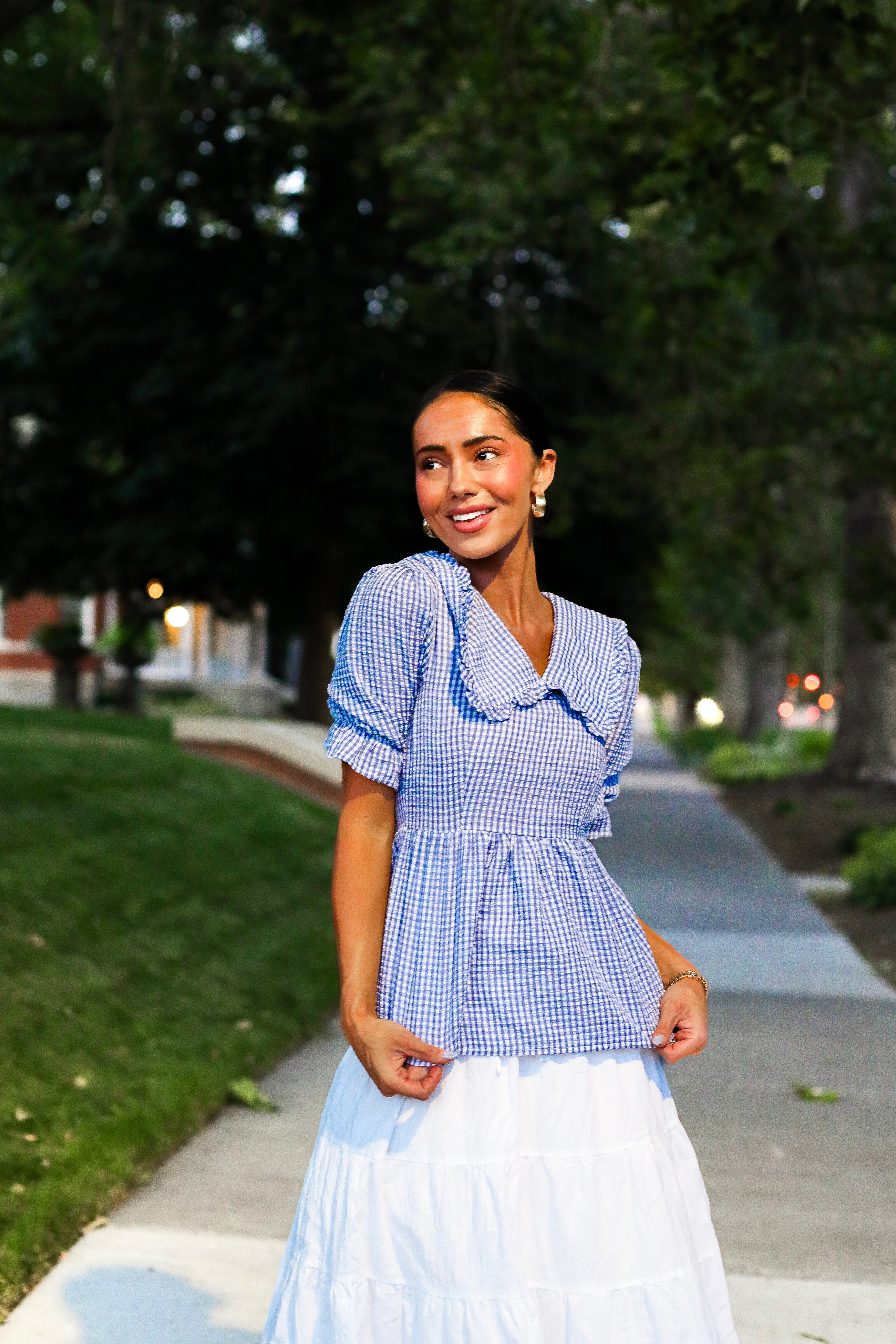 Peter Pan Collared Blouse