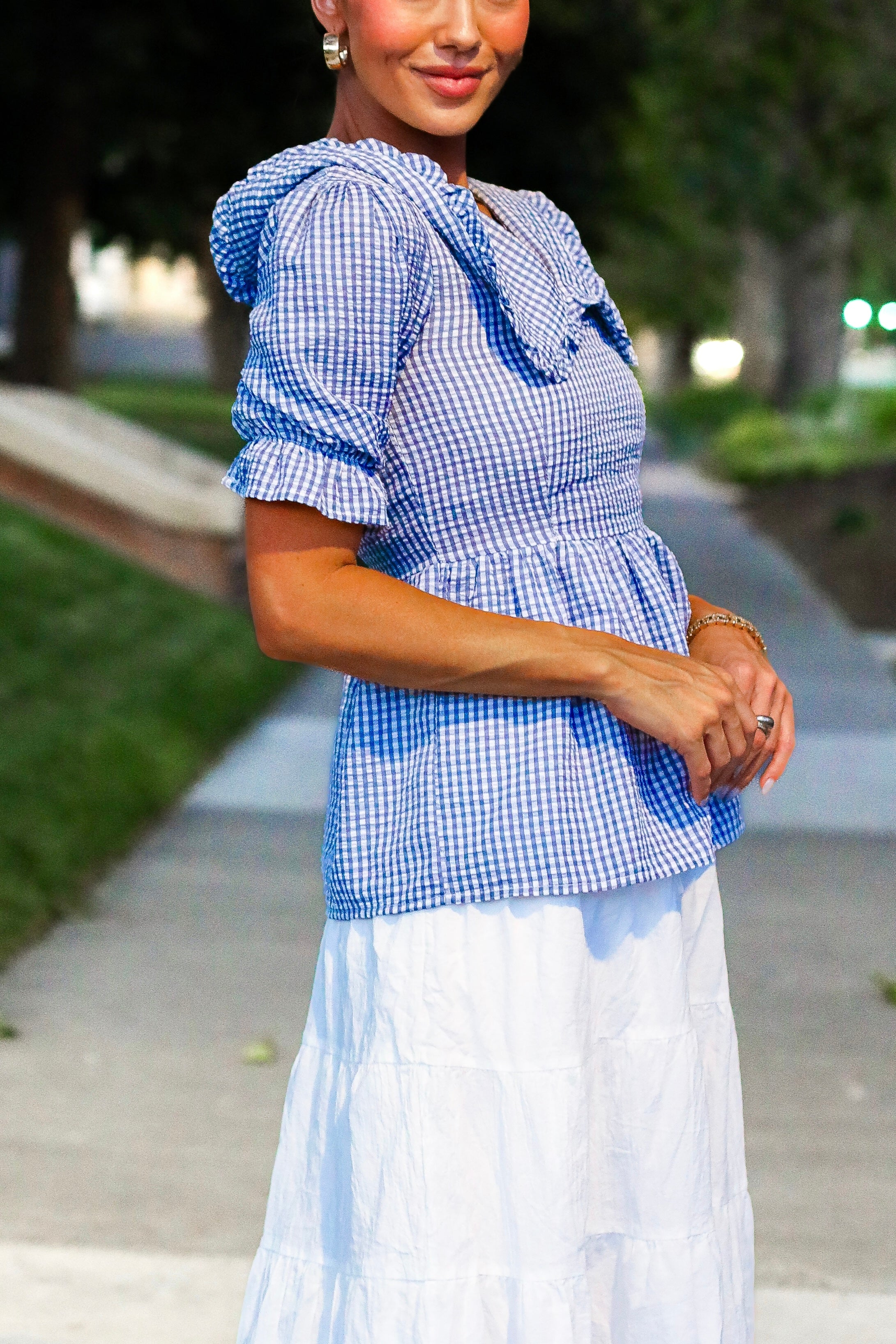 Peter Pan Collared Blouse