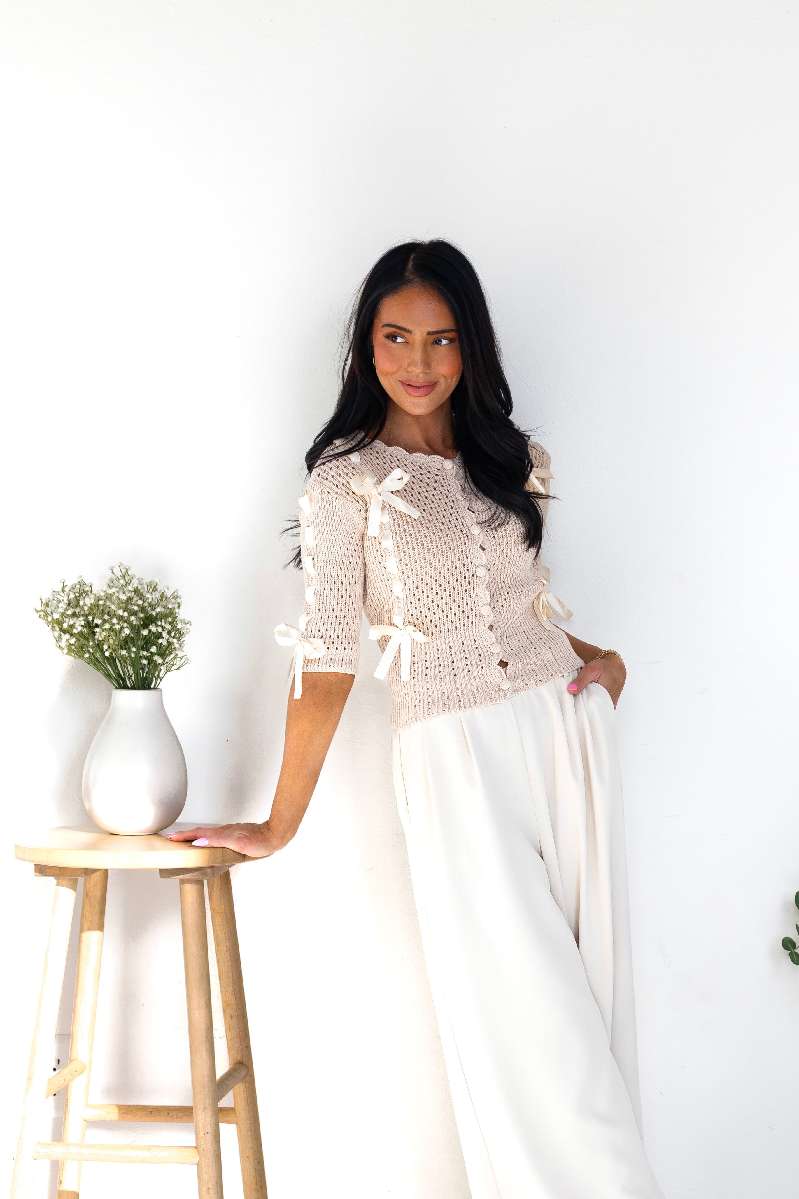 Happy State Of Mind Knit Sweater