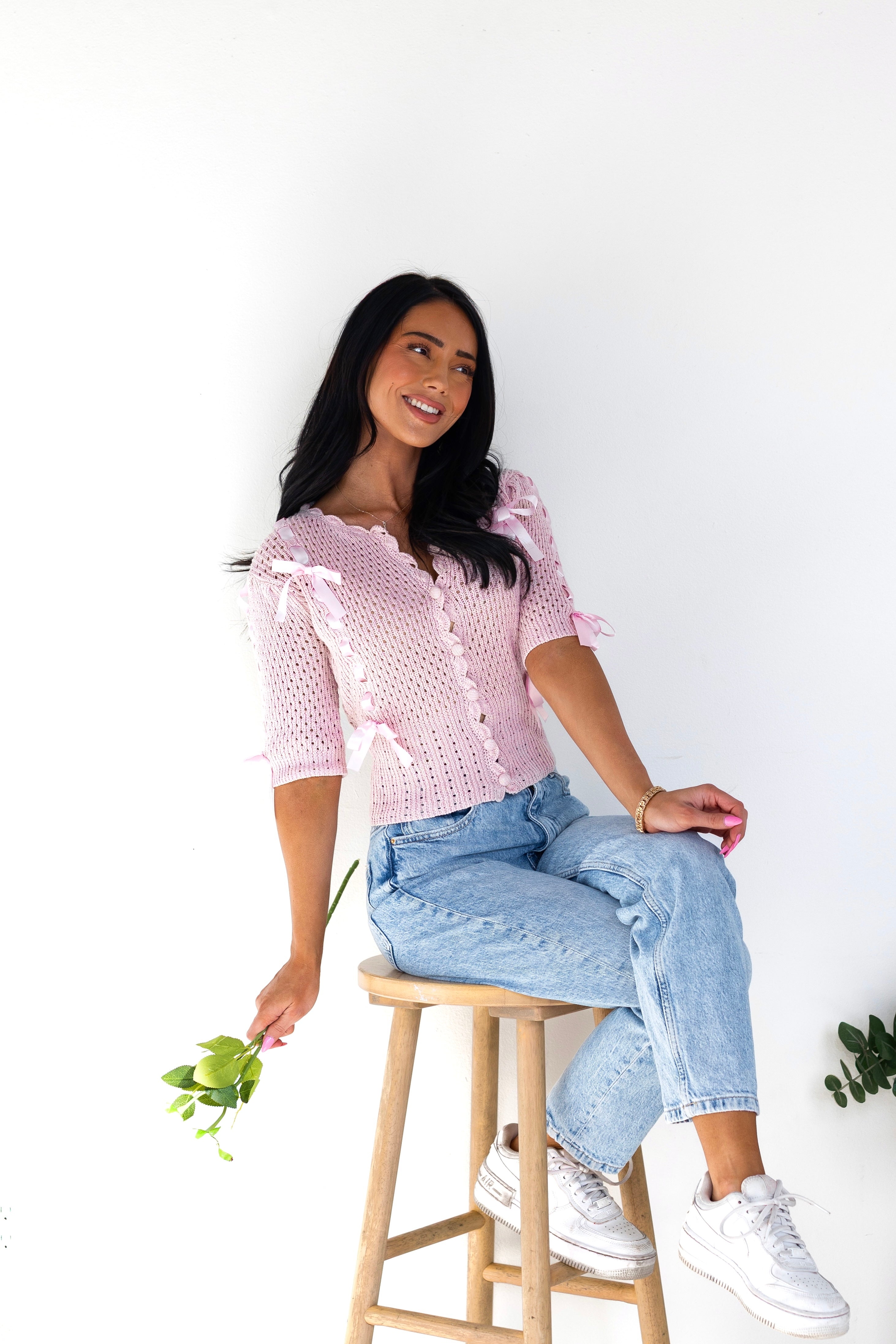 Happy State Of Mind Knit Sweater