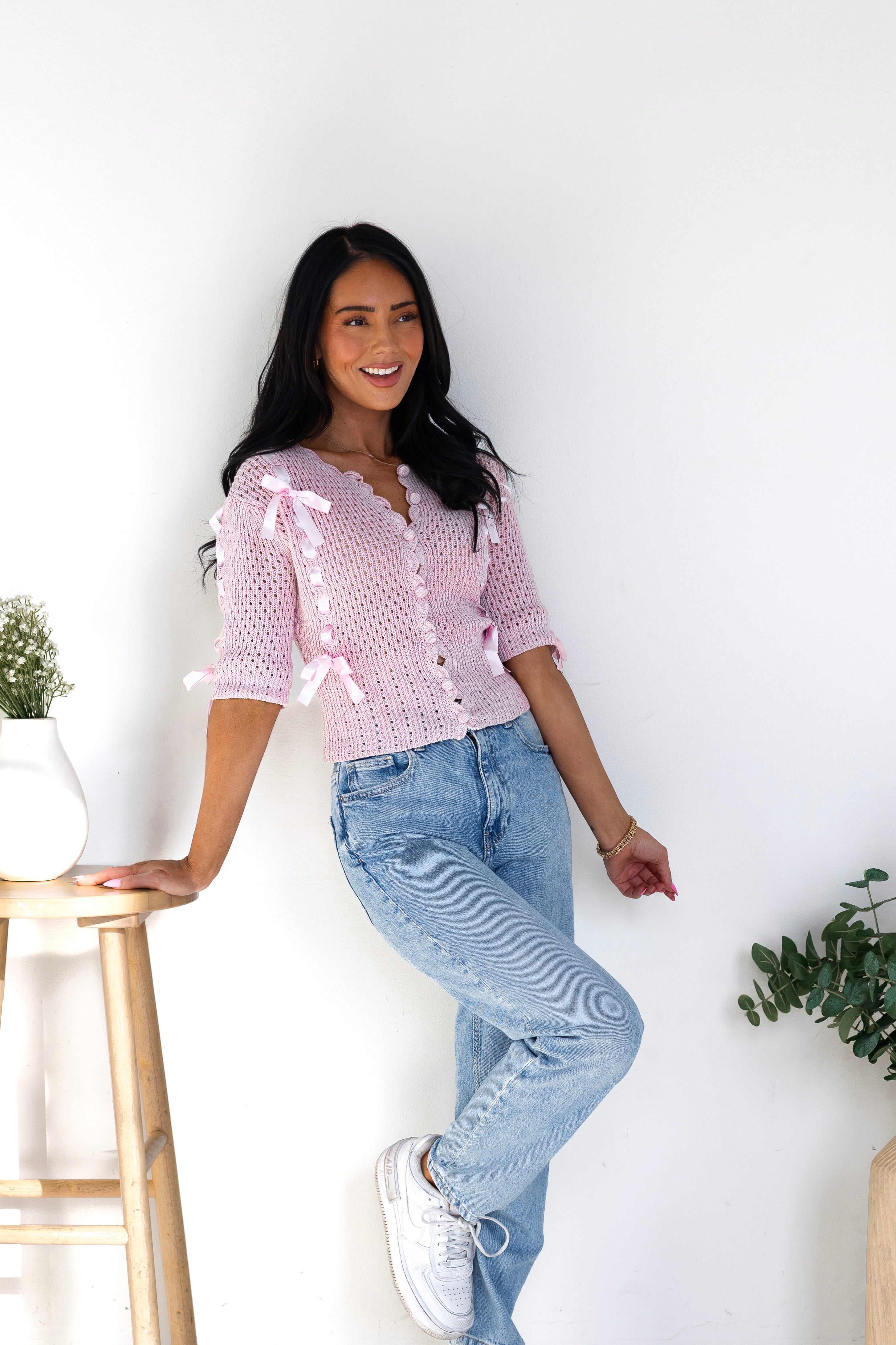 Happy State Of Mind Knit Sweater