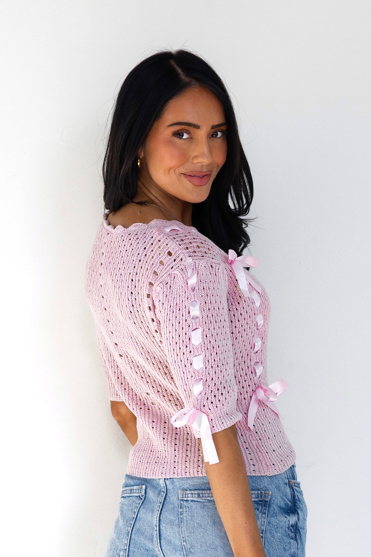 Happy State Of Mind Knit Sweater