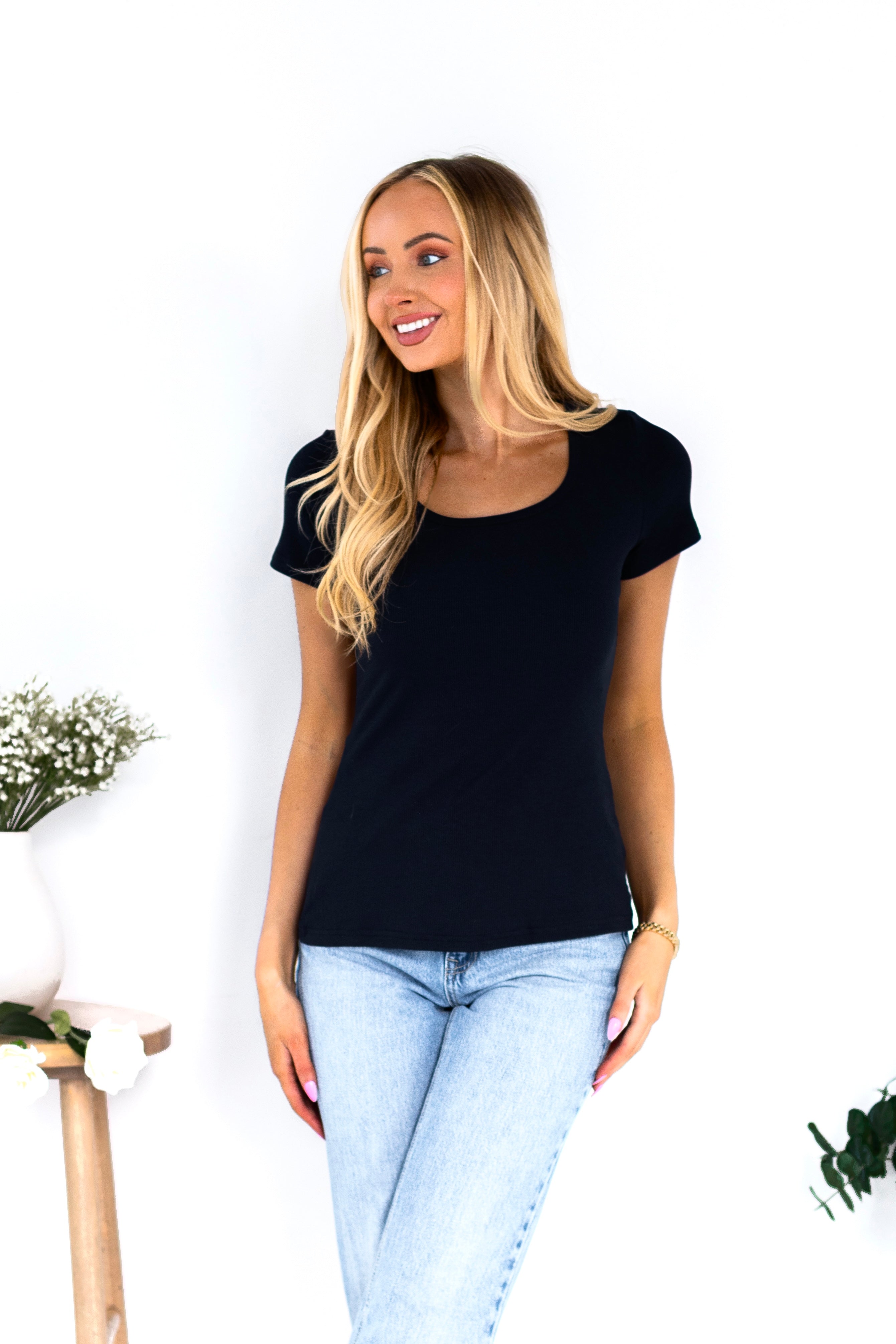 Ever So Charming Scoop Neck Top