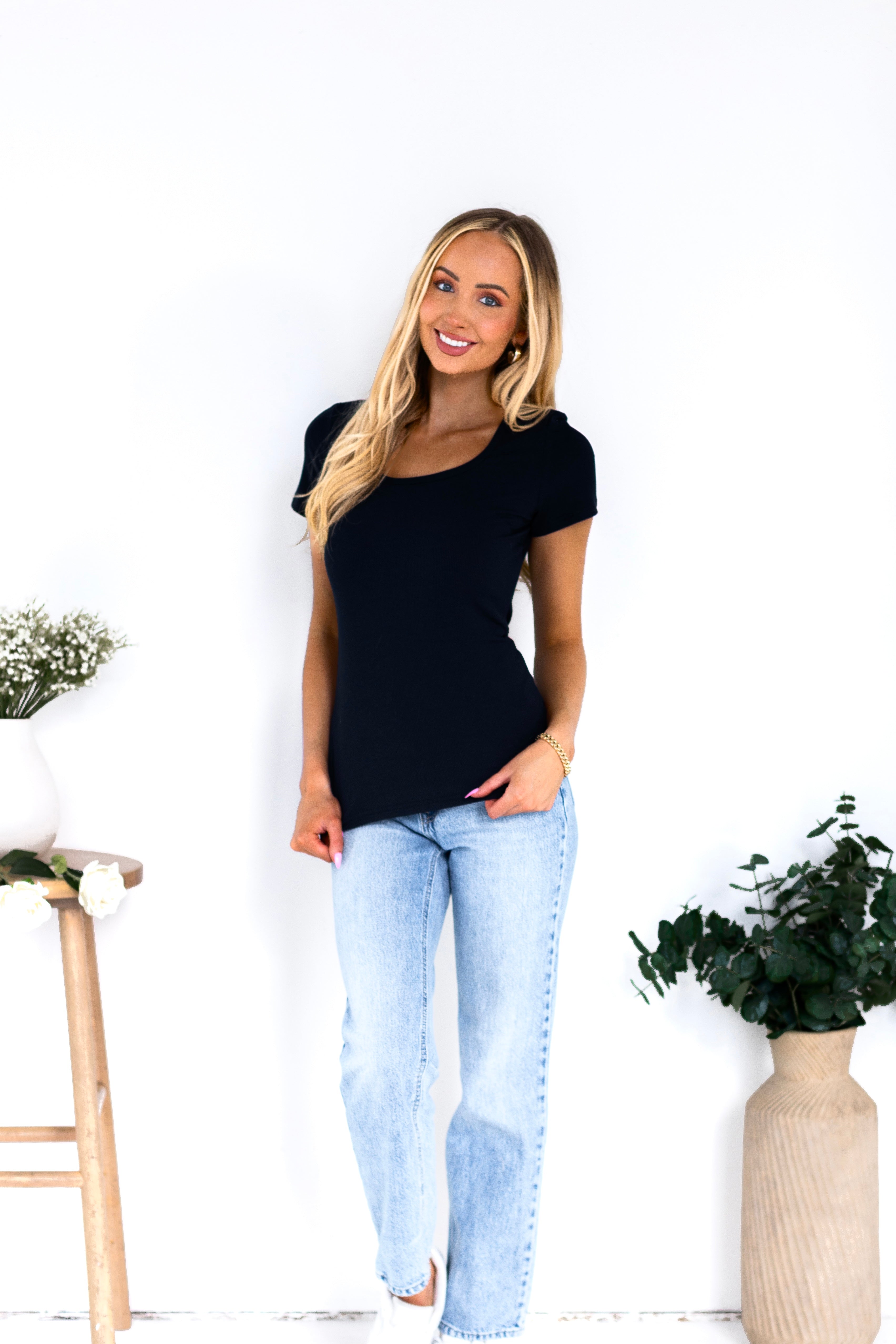 Ever So Charming Scoop Neck Top