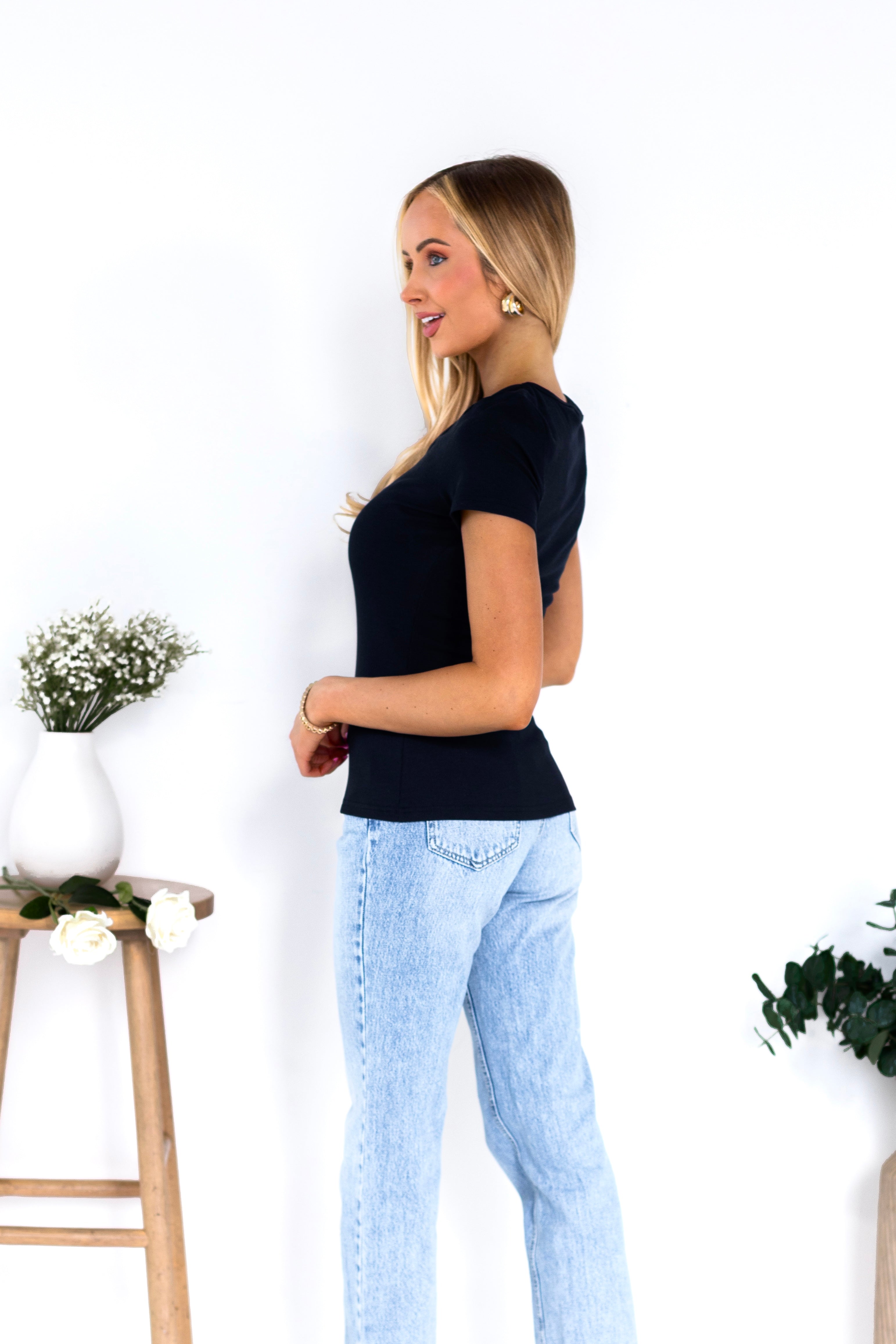 Ever So Charming Scoop Neck Top