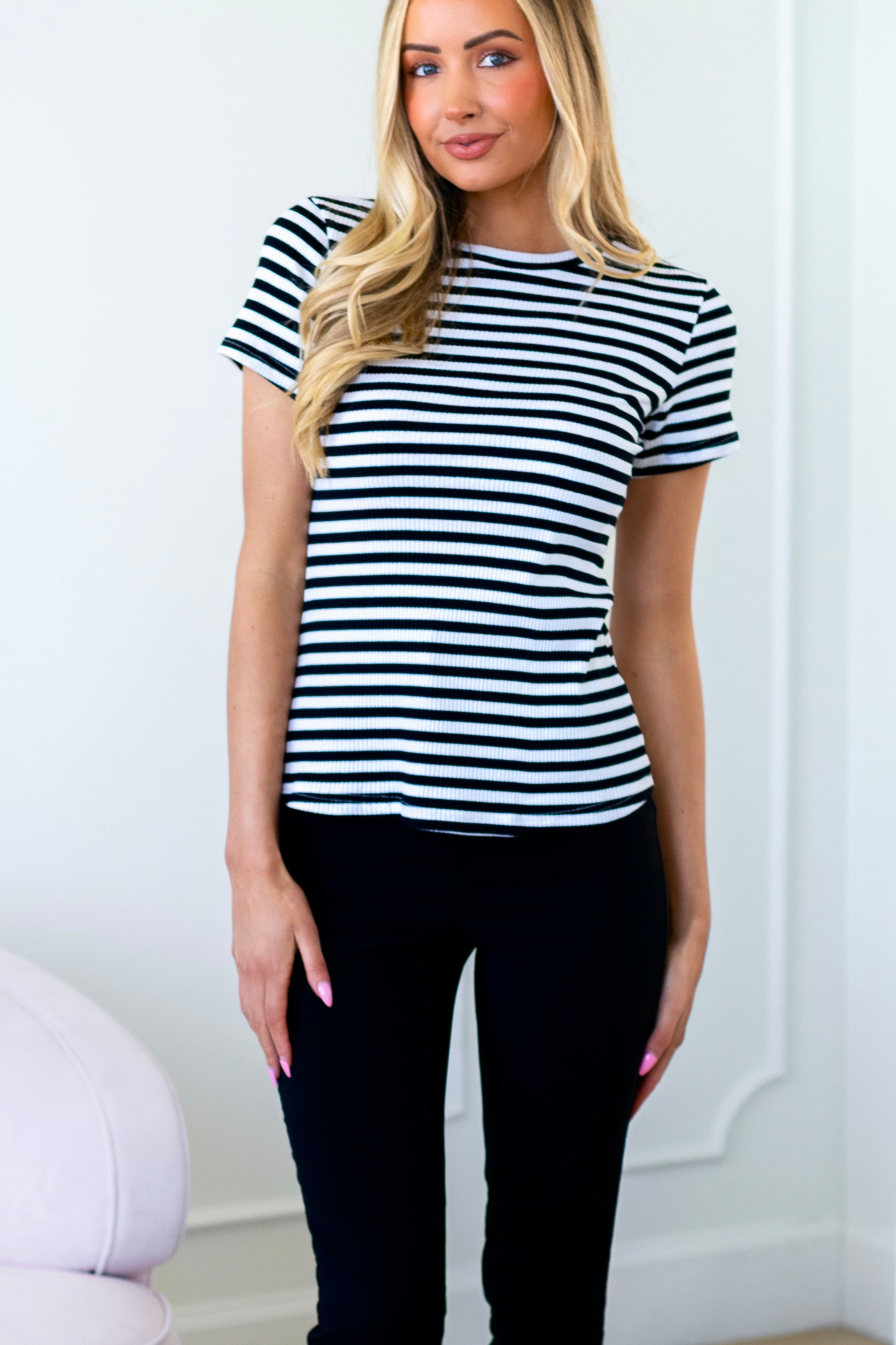 Ever So Grateful Ribbed Tee