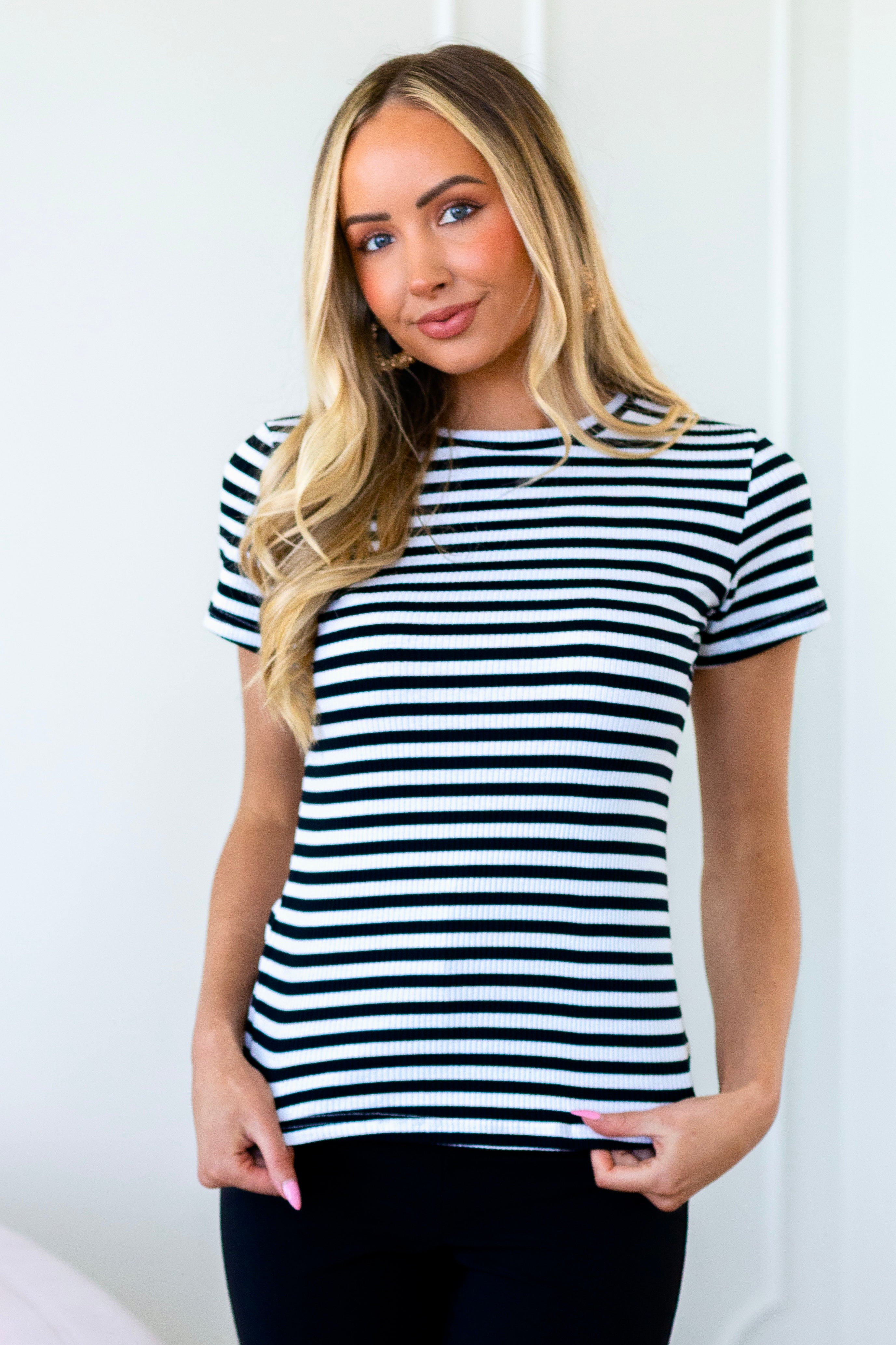 Ever So Grateful Ribbed Tee