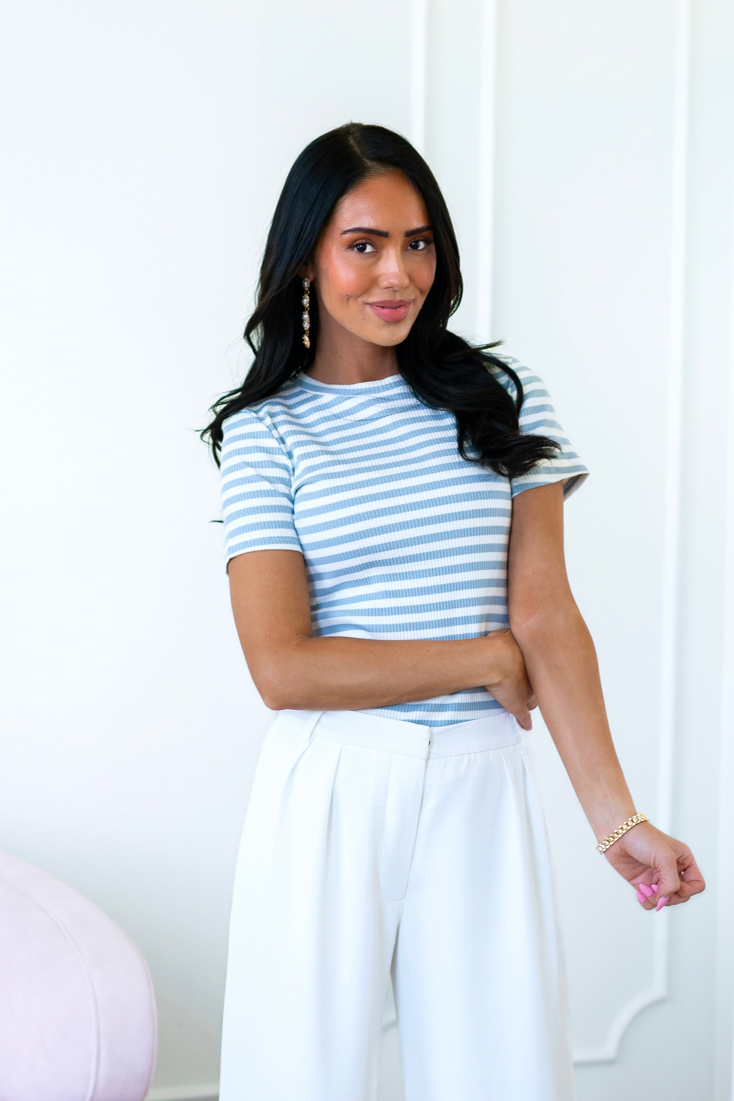 Ever So Grateful Ribbed Tee