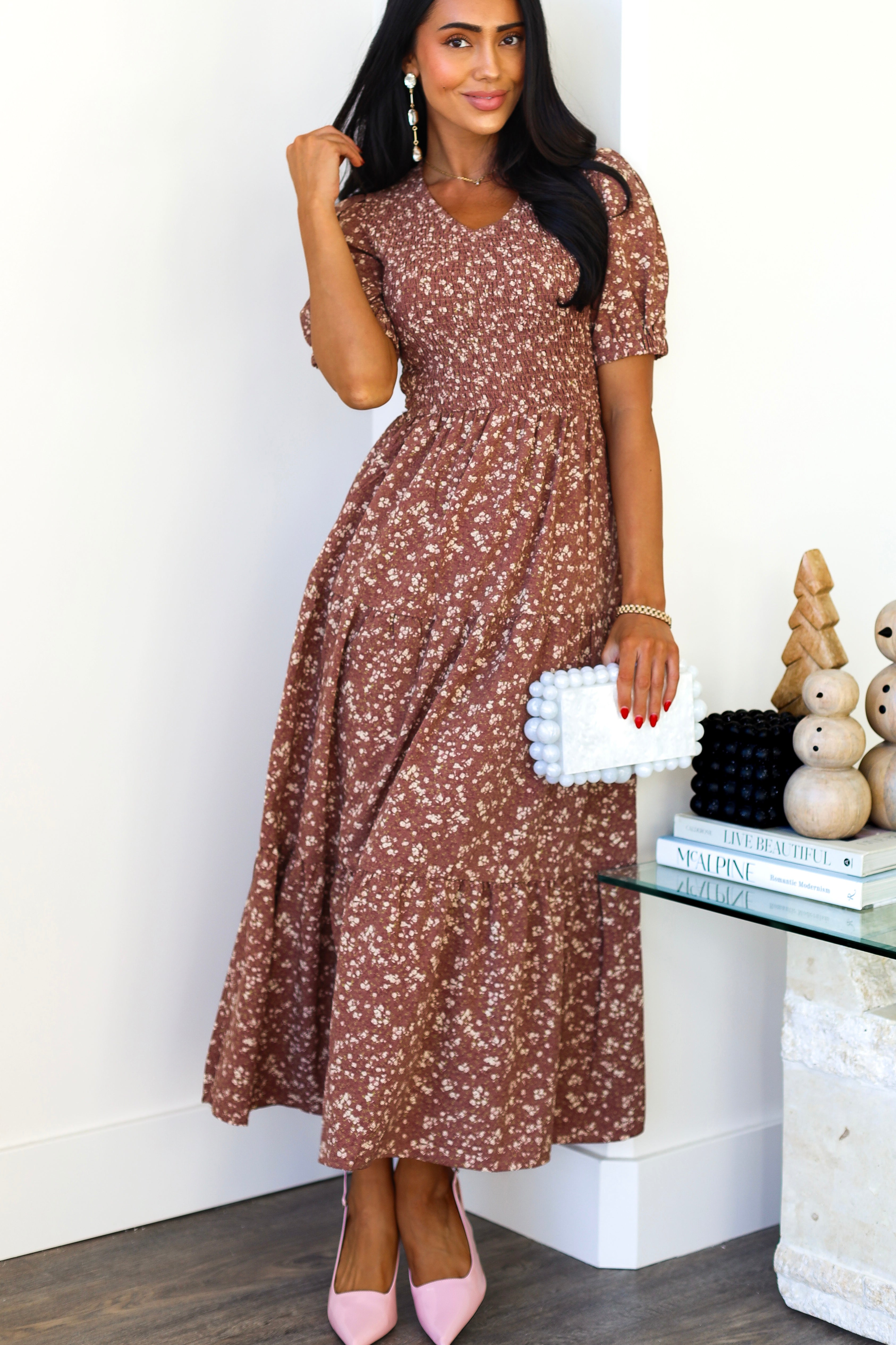 The Kirrily Modest Floral Dress