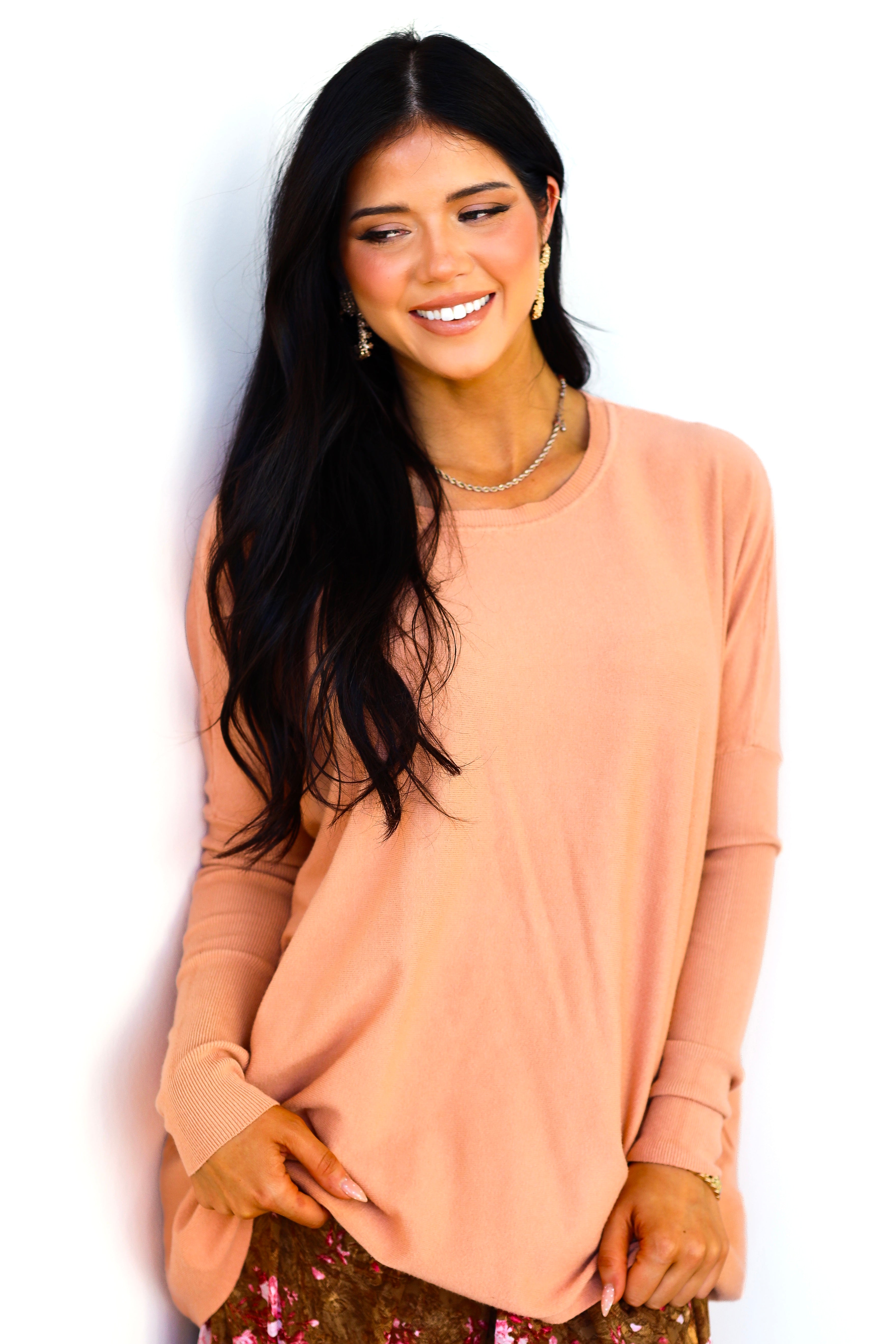 Searching For Light Soft Knit Sweater