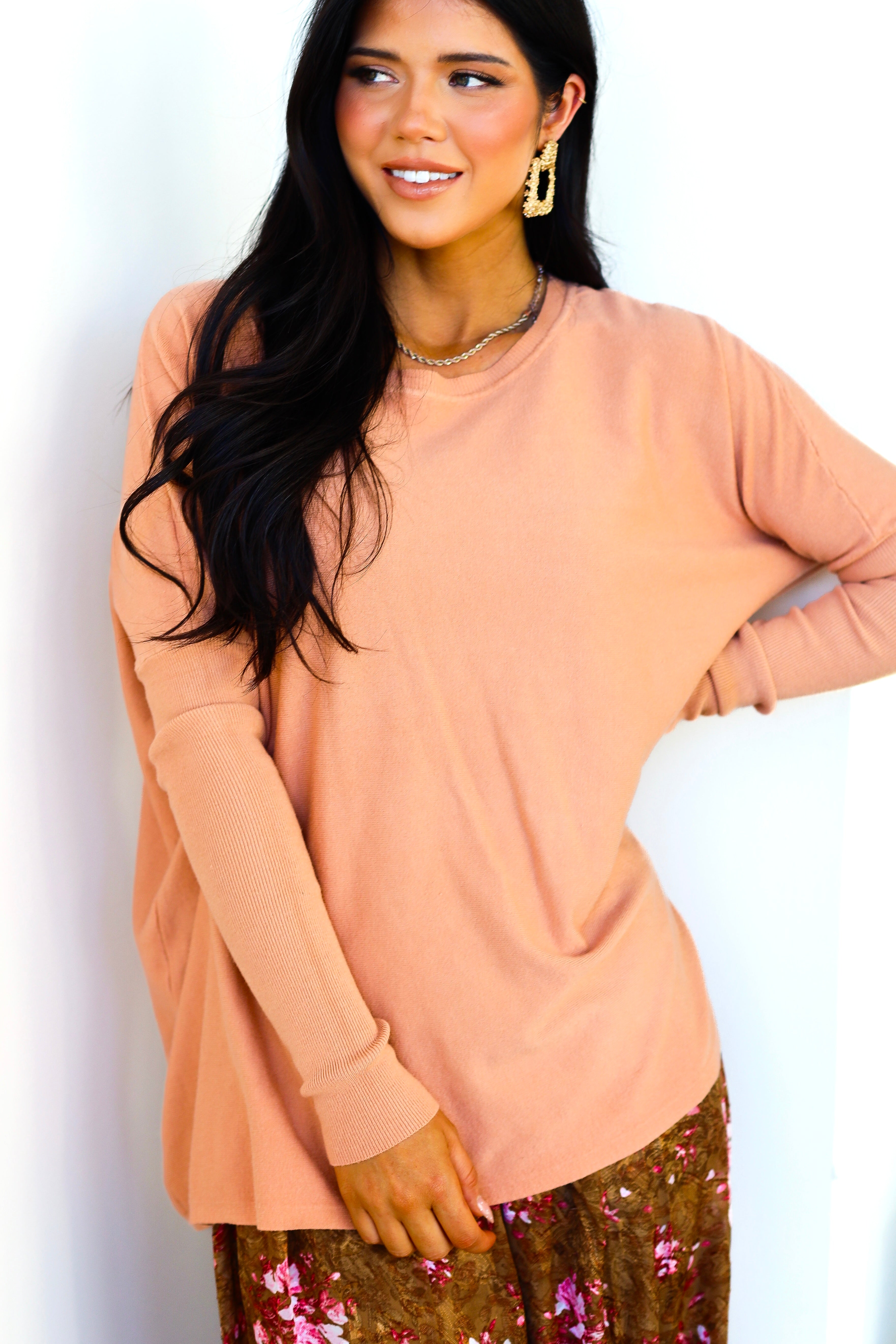 Searching For Light Soft Knit Sweater