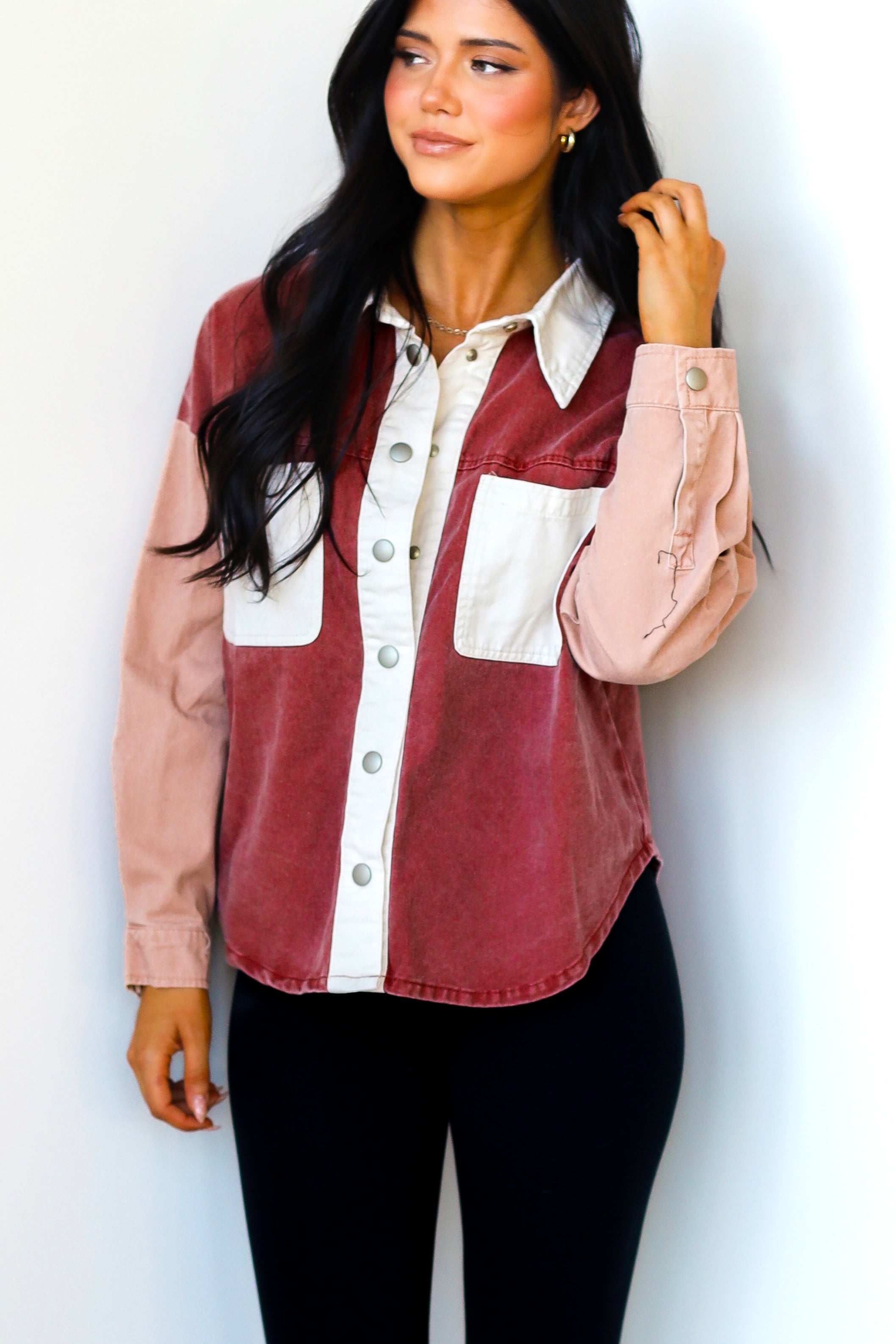 Good Times Color Mix Shacket